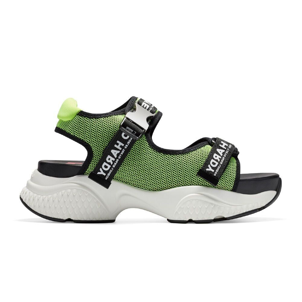 Ed Hardy Aqua Sandal Green-Black