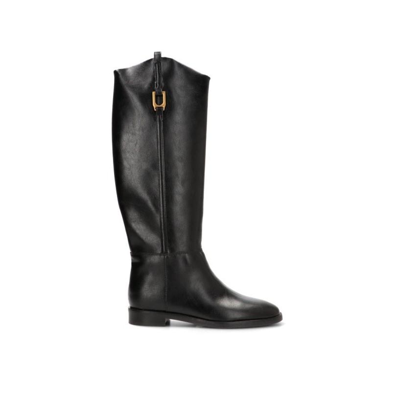 Bota Yulia - Mujer - Suela Plana - Modelo M6796 - Color Negro