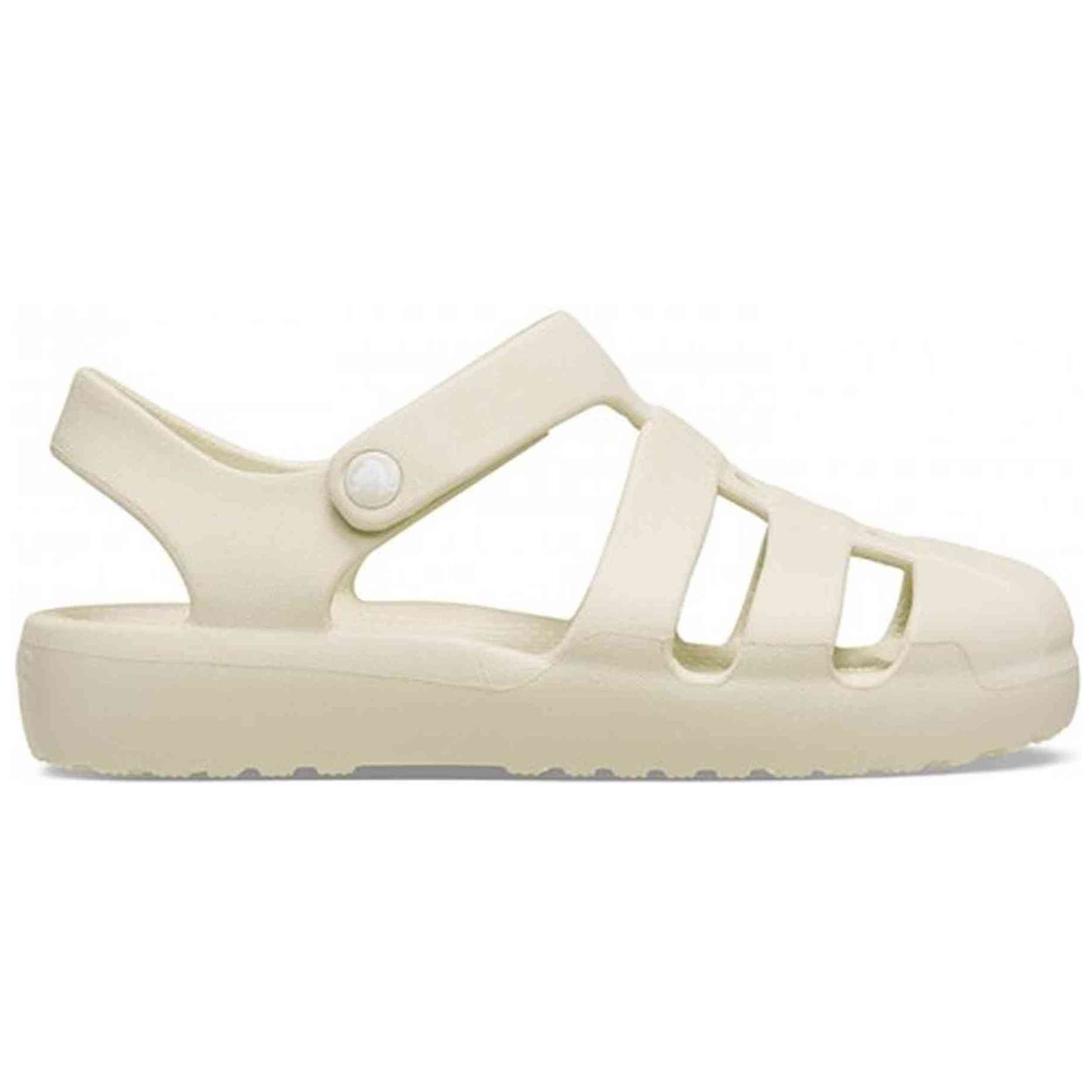 Calzado Crocs modelo Classic Fisherman K en color Beig