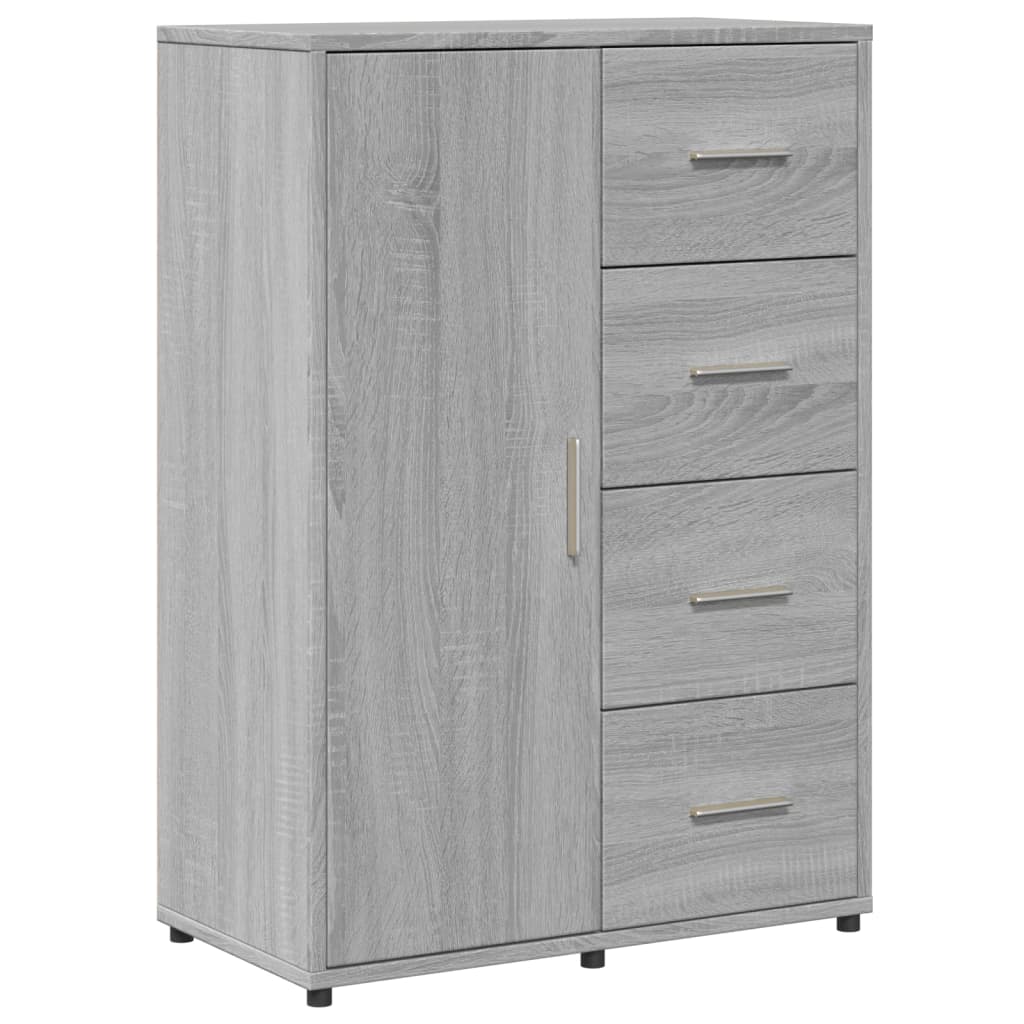 Vidaxl Aparador de Madera de Ingeniería 60x31x84 Cm - Mueble de Almacenaje de Salón