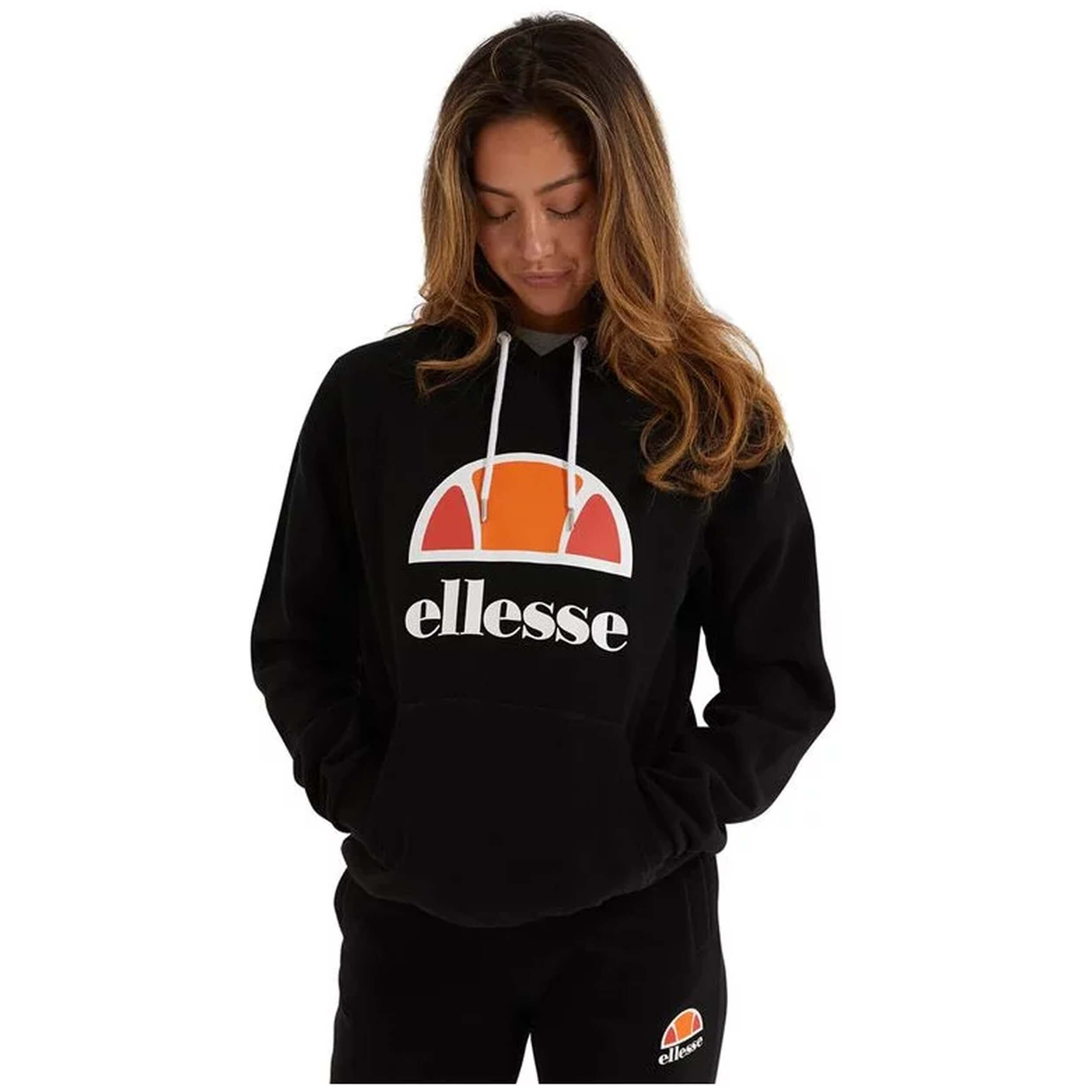 Sudaderas Con Capucha Ellesse para Mujer en color Negro