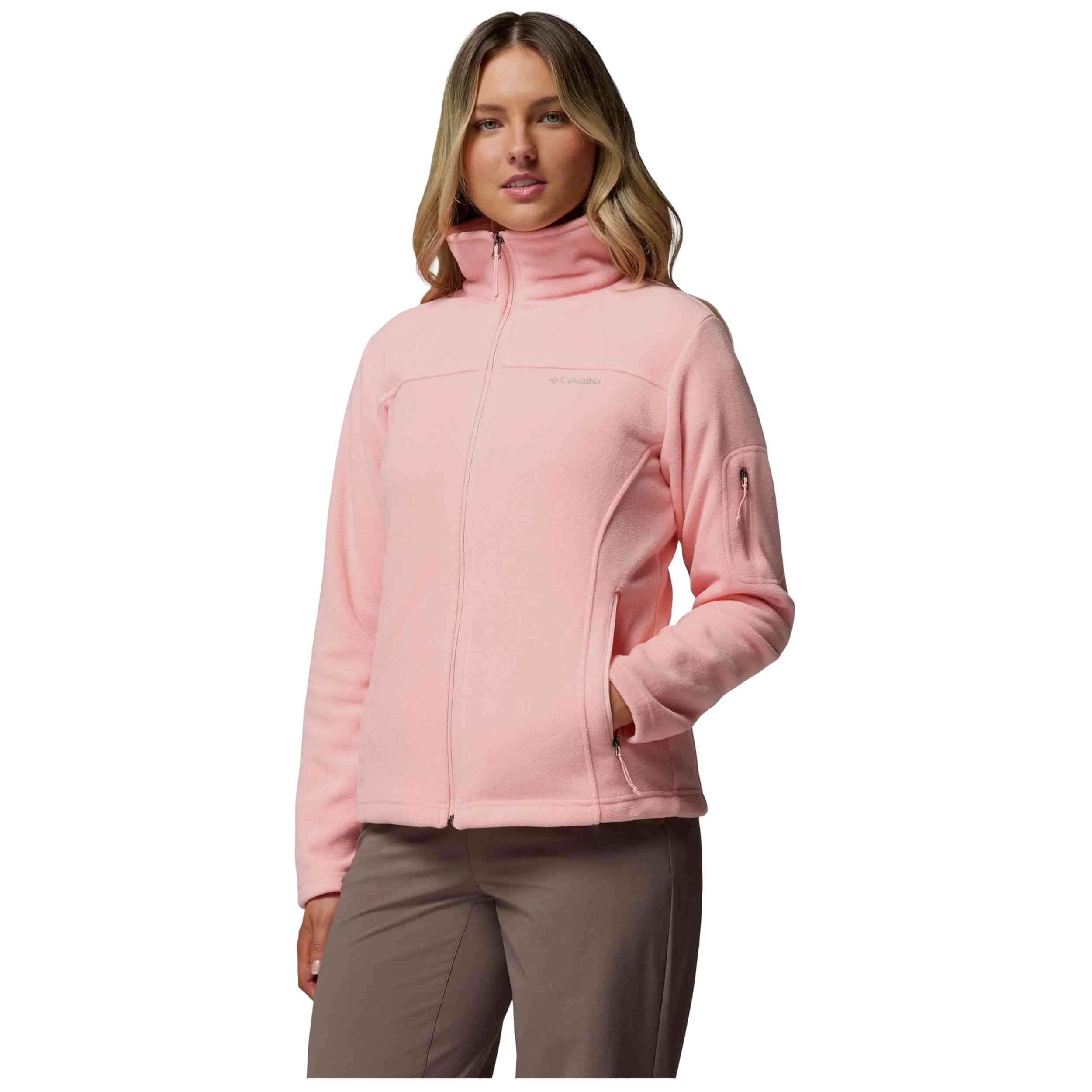 Polar Columbia modelo Forro polar Columbia Fast Trek II rosa coral mujer para Mujer en color Rosa