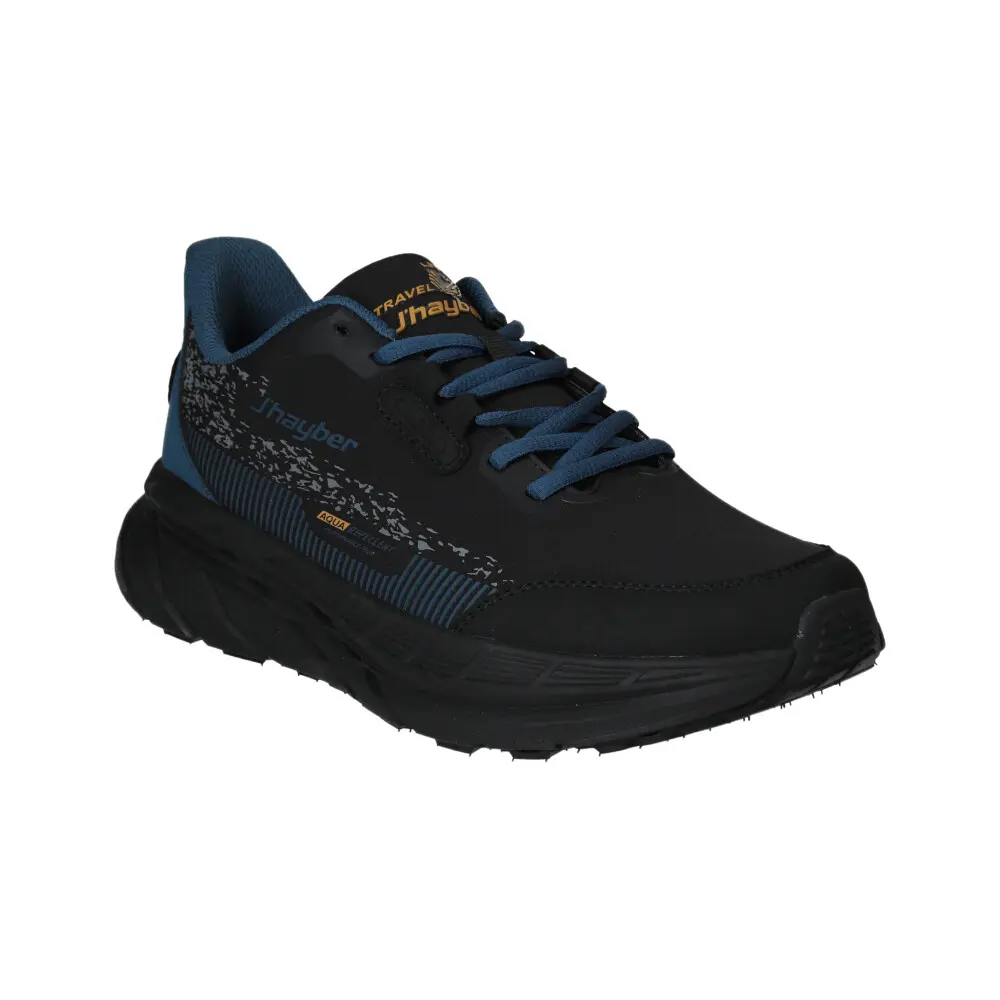 Tapid - Zapatillas de montaña hombre impermeables gracias a membrana AquaRepellent, estabilidad en terrenos irregulares con suela de alto agarre y confort prolongado por plantilla ergonómica