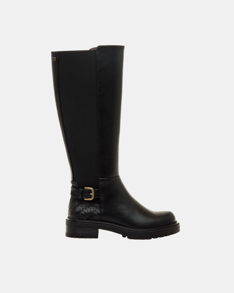 MUSTANG 56262 Botas Altas Mujer Negro