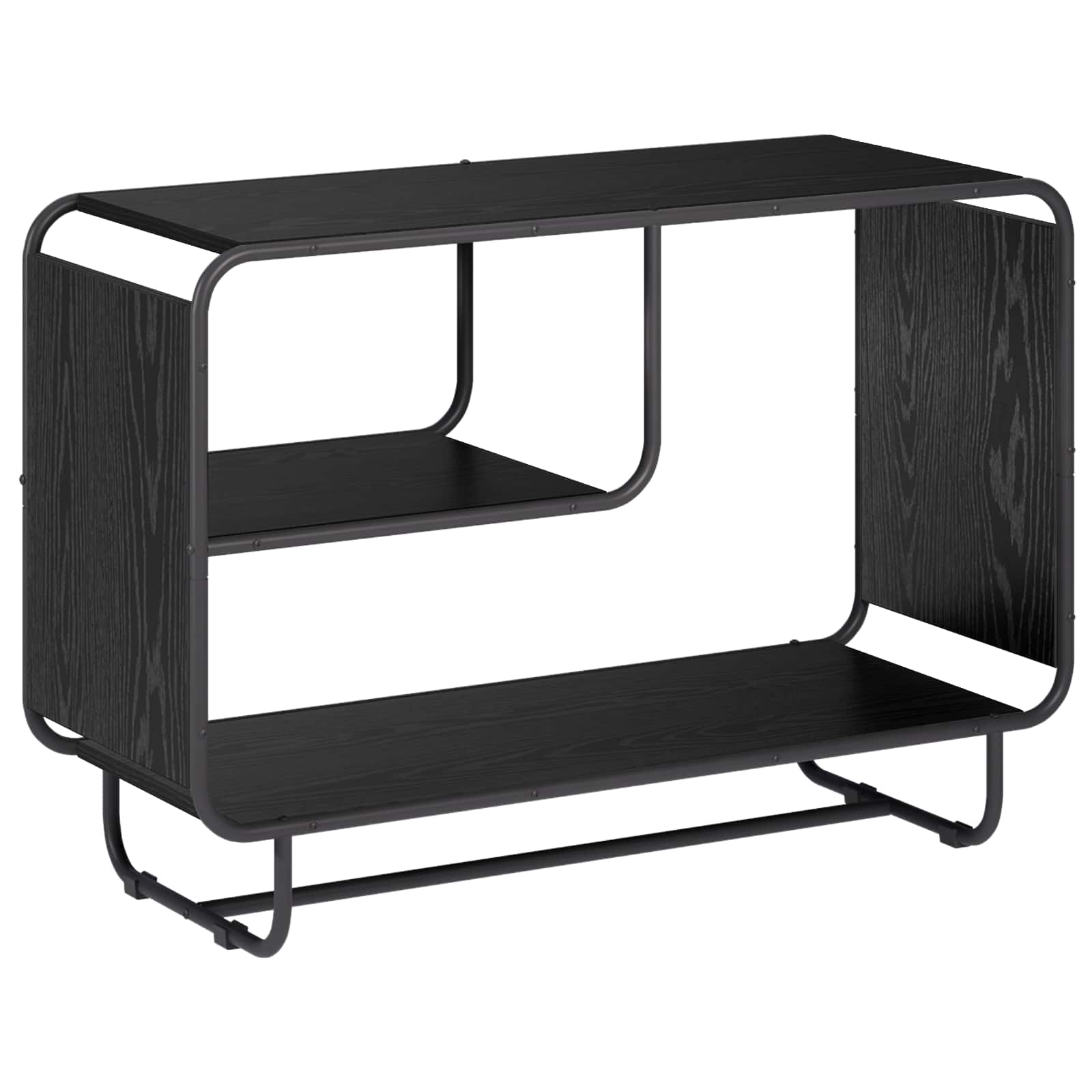 vidaXL Aparador  93.5 x 37.5 x 64.5 cm Madera de ingeniería Multicolor