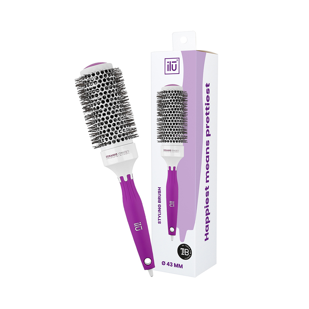 Ilū Round Styling Brush 43mm - cepillo redondo