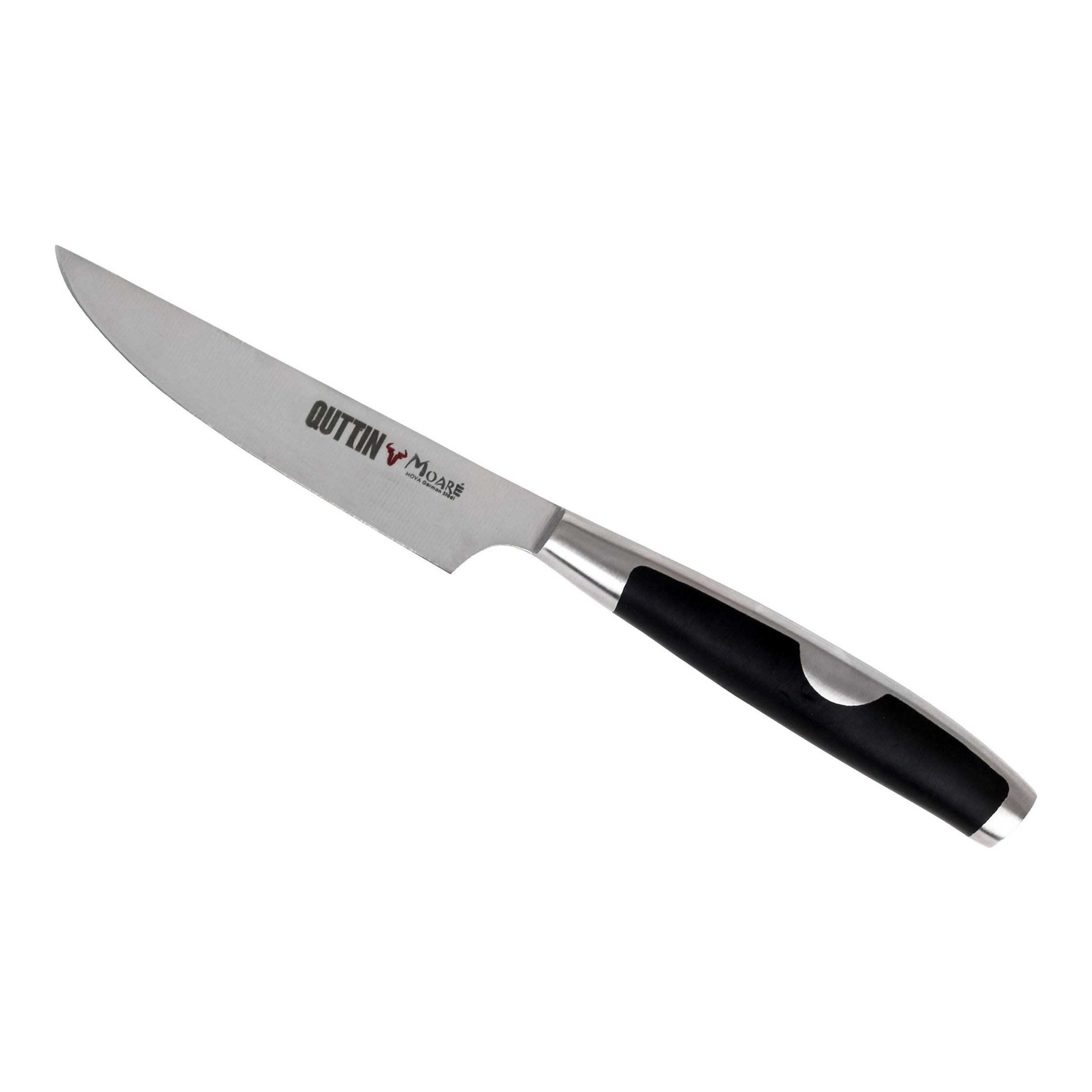 QUTTIN - Cuchillo de Cocina Moare 12cm - Acero Inoxidable Resistente, Mango Antideslizante - Cuchillo Ergonómico y Versátil para Cortes Precisos | Amystyle
