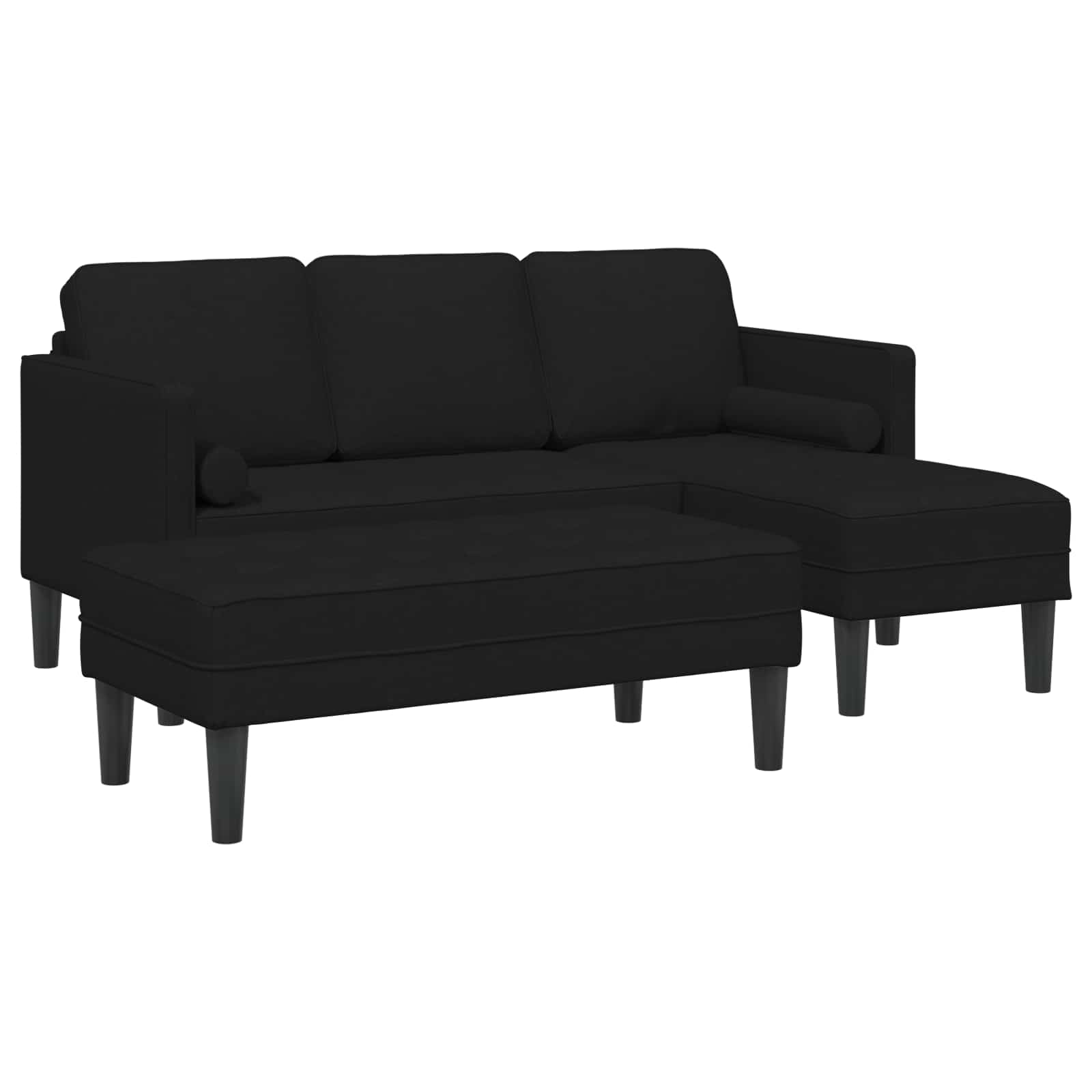 vidaXL Juego de Sofá 2 uds. Poliéster Multicolor