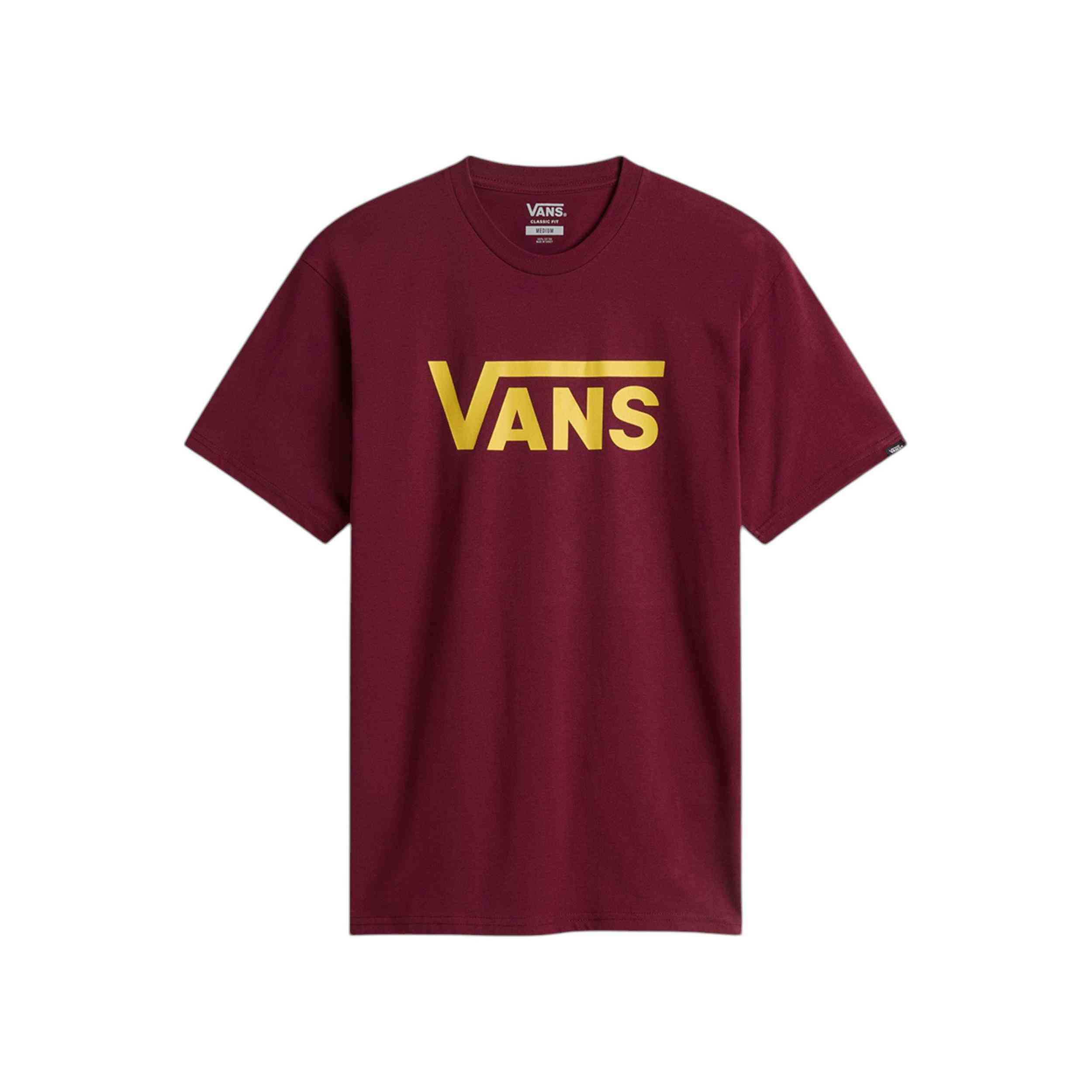 Camisetas marca Vans modelo Vn000Gggeay1 para hombre en color granate