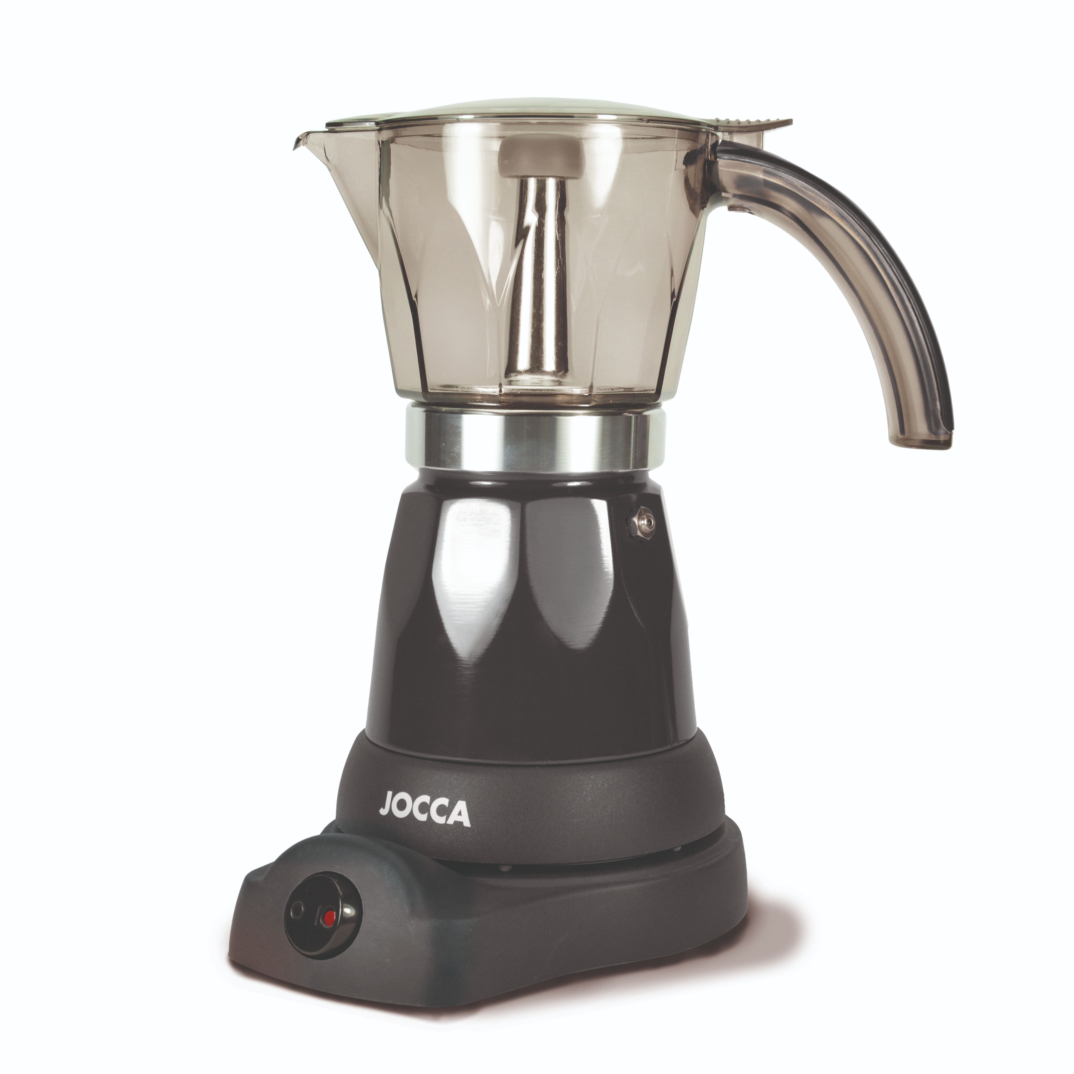Jocca – Cafetera italiana eléctrica Jocca 5449R Capacidad 6 tazas Sin cables.