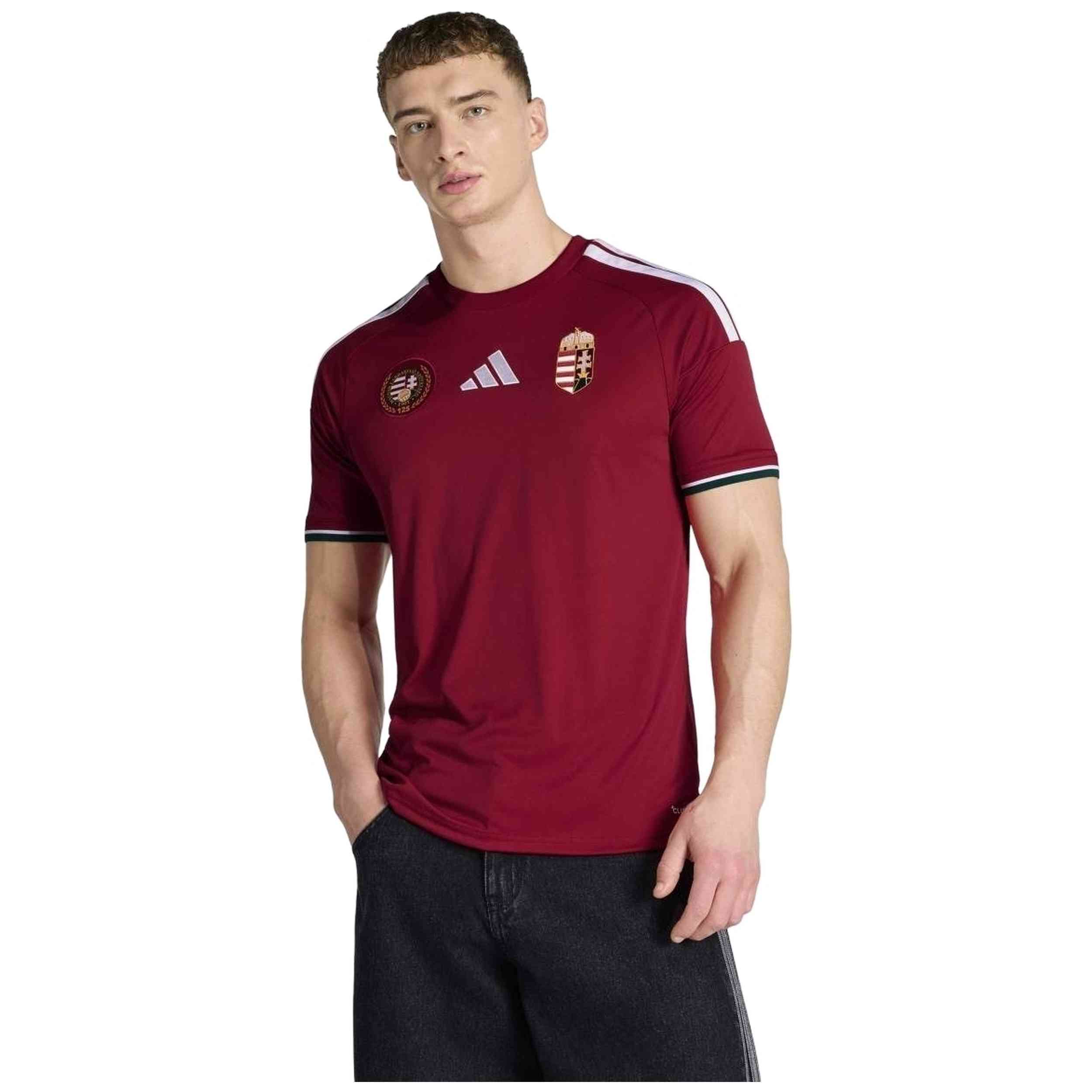 Camiseta De Futbol Adidas modelo Hungary 26 Home Jersey "Team Victory Red" para hombre y mujer en color Rojo