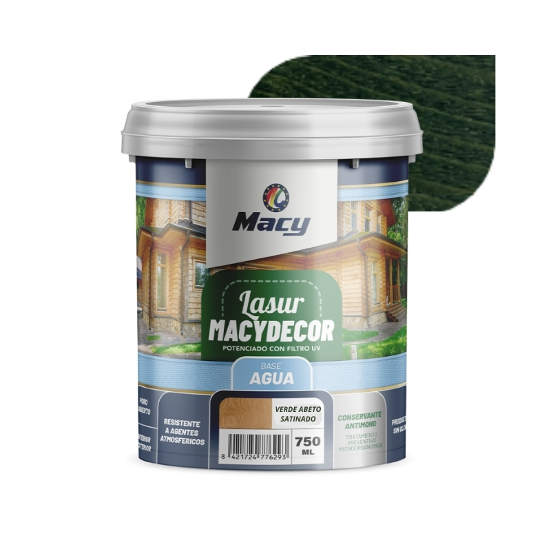 Marca - Lasur Satinado Al Agua Carta de Colores - Ecológico
