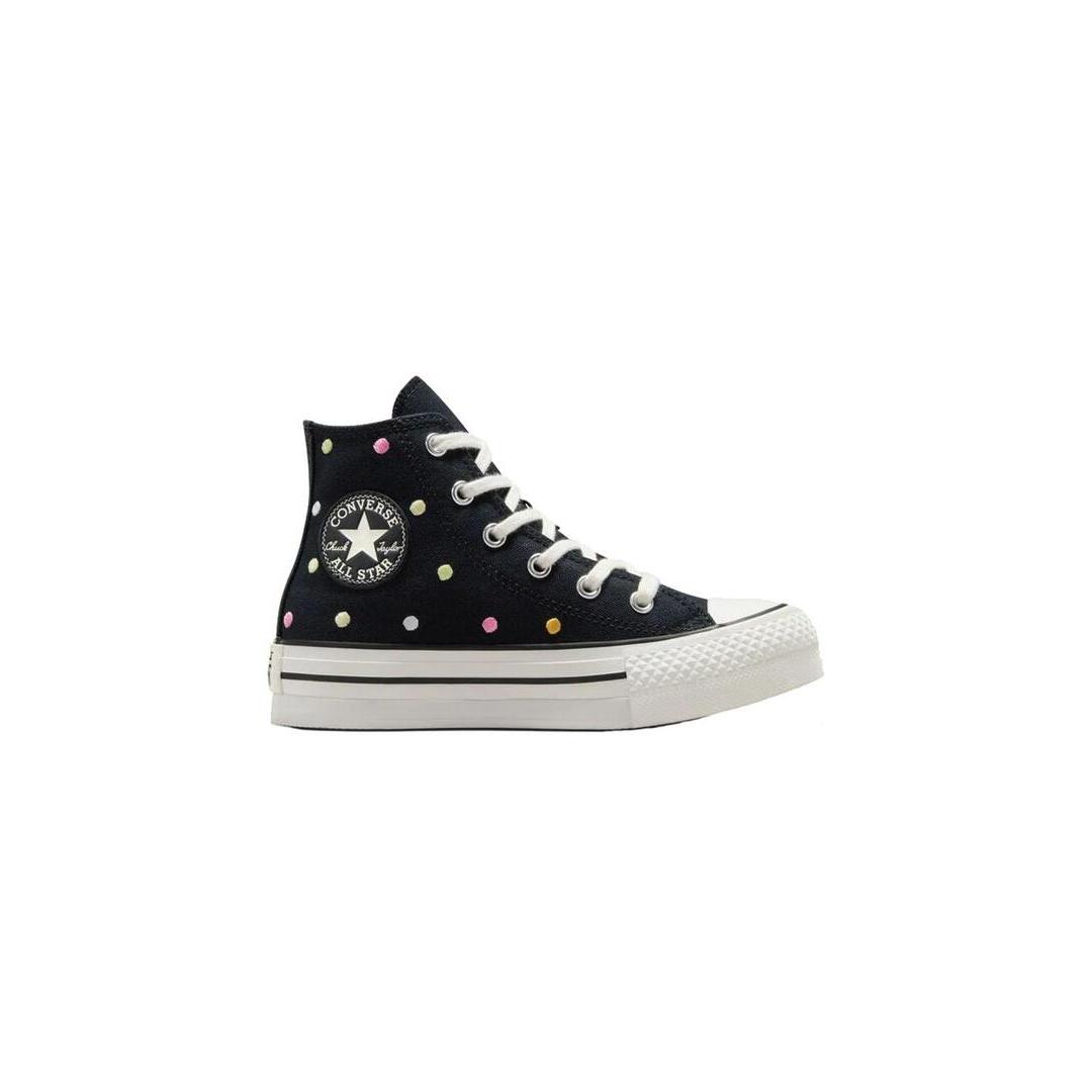 Zapatilla Niña Converse Ctas Eva Lift Negra Lunare
