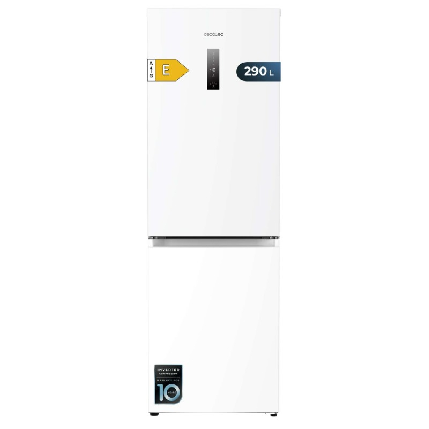 Cecotec Frigorífico combi Bolero CoolMarket Combi 290 White