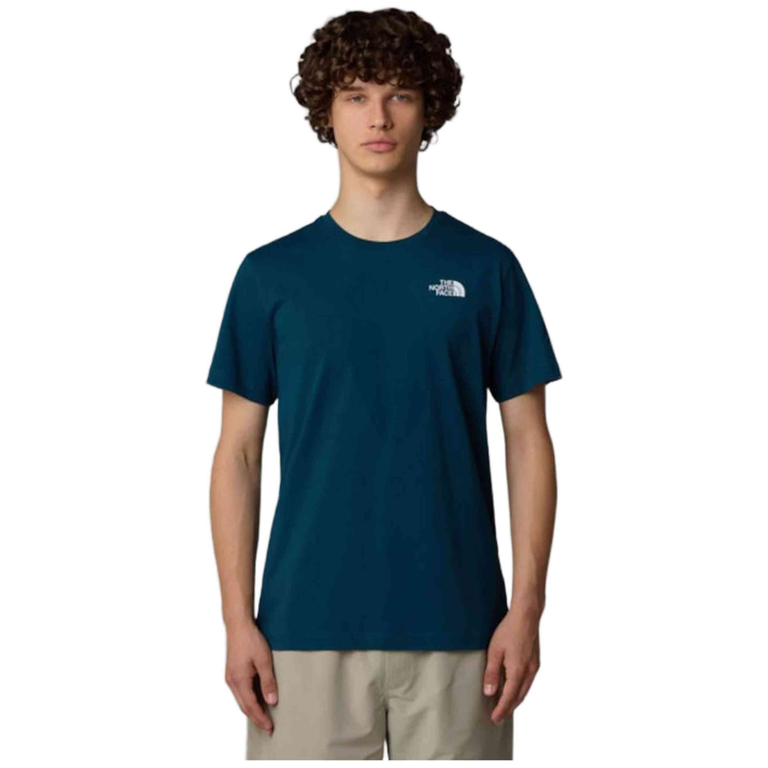 Camiseta De Manga Corta The North Face modelo NF0A89FPT4S para Hombre en color Azul