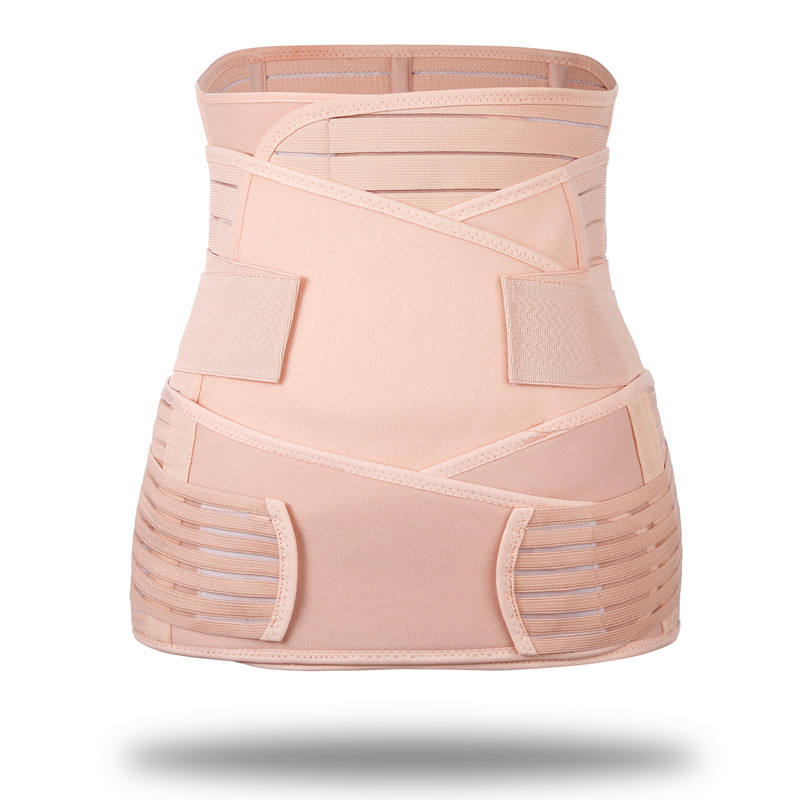 TK Cinturón De Recuperación Postparto 3 En 1 Corset Ajustable Para Mujeres Embarazadas Modelador De Cintura Y Abdomen Material Nylon Poliéster Algodón