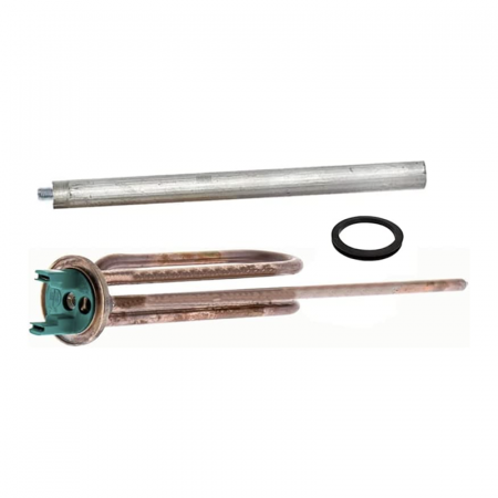 Kit Mantenimiento Termo 2000W compatible Thermor, Fleck, Cointra | Resistencia Curva, Ánodo Magnesio y Junta | 50-200L