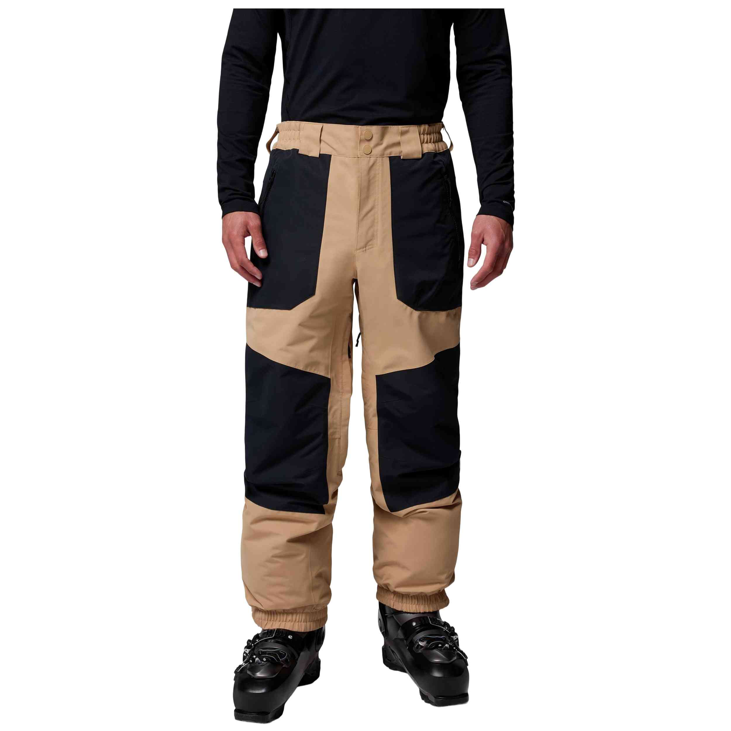 Pantalones De Esqui Columbia modelo Pantalón largo Columbia Coreshot Regular marrón negro para Hombre en color Beige