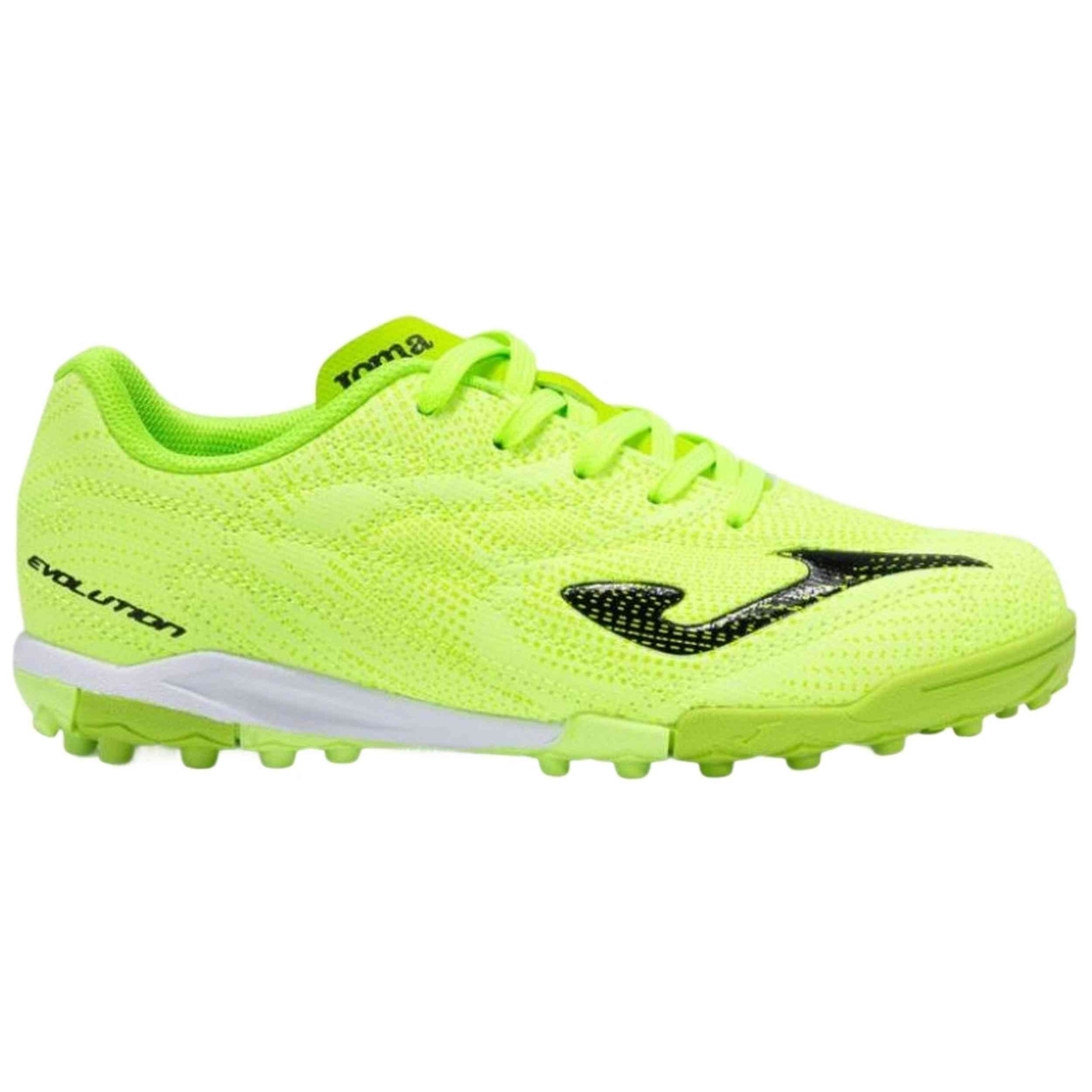Botas De Futbol Joma modelo EVJW2511TF para Niños en color Verde