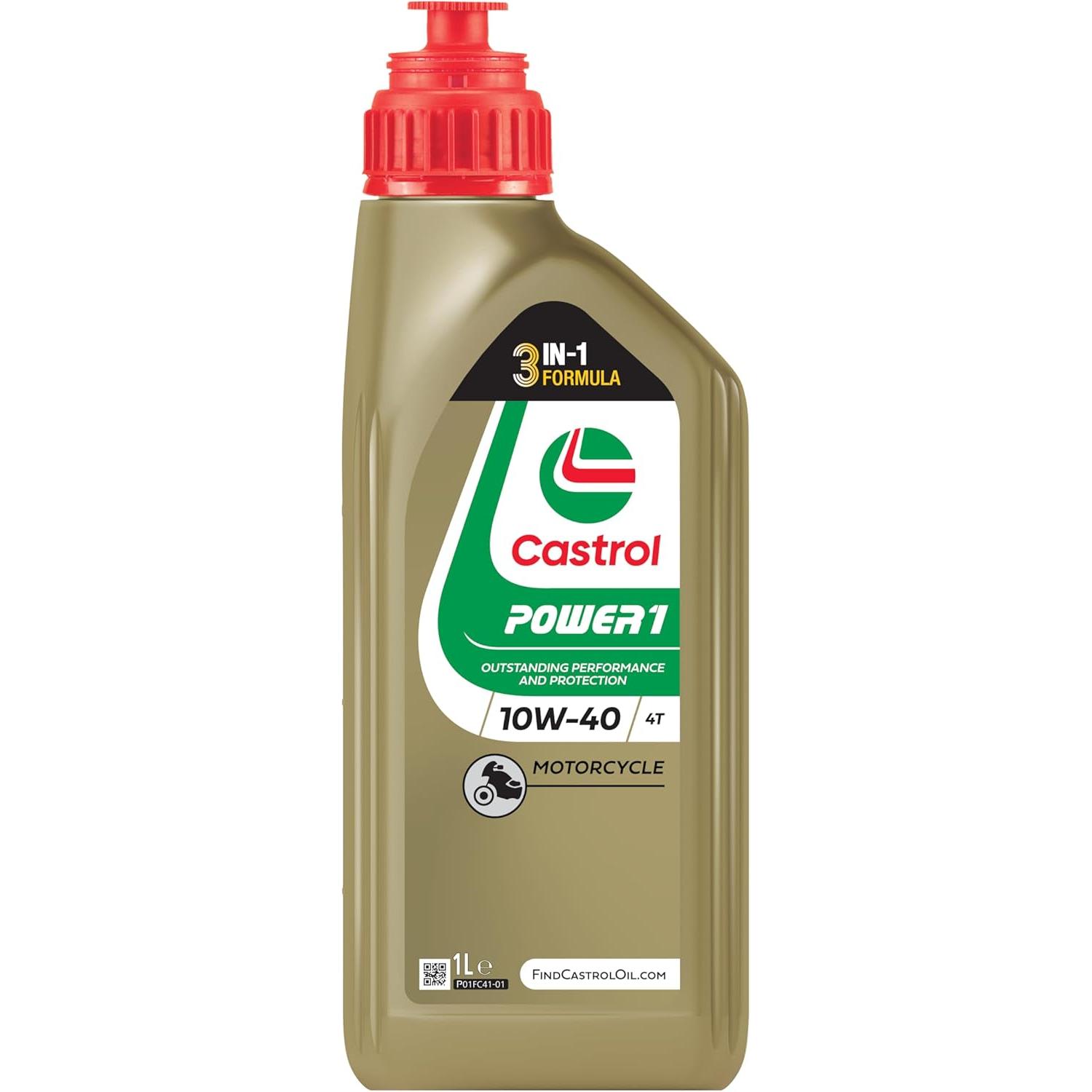 Castrol Power 1 Scooter 4T 5w40 - Aceite para motocicleta