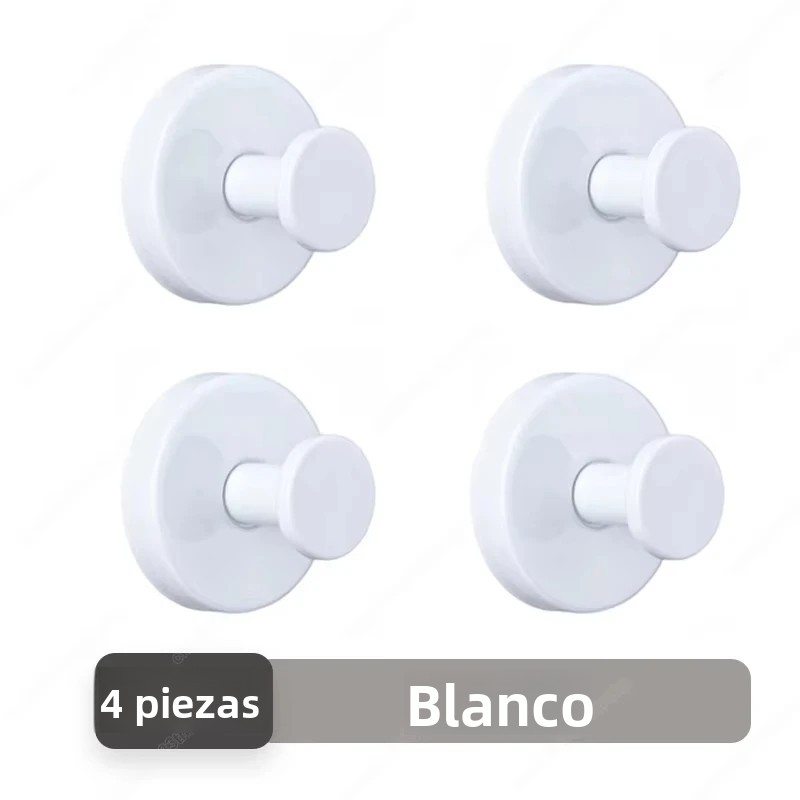 TK Gancho De Acero Inoxidable Para Baño Con Ventosa Succión Fuerte Soporte Para Toalla Y Bata De Baño Montaje En Pared Sin Perforar Reutilizable