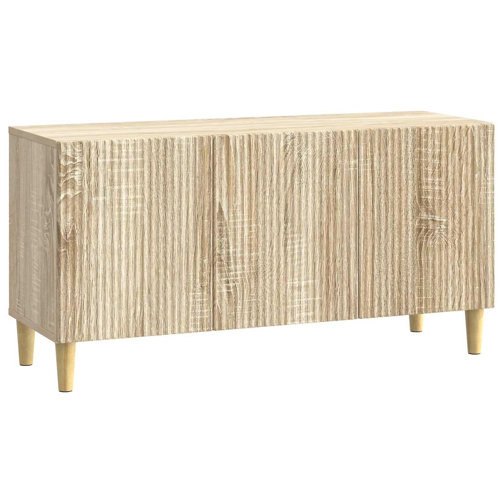 vidaXL Mueble de TV 99 x 34,5 x 50 cm Madera de Ingeniería Multicolor