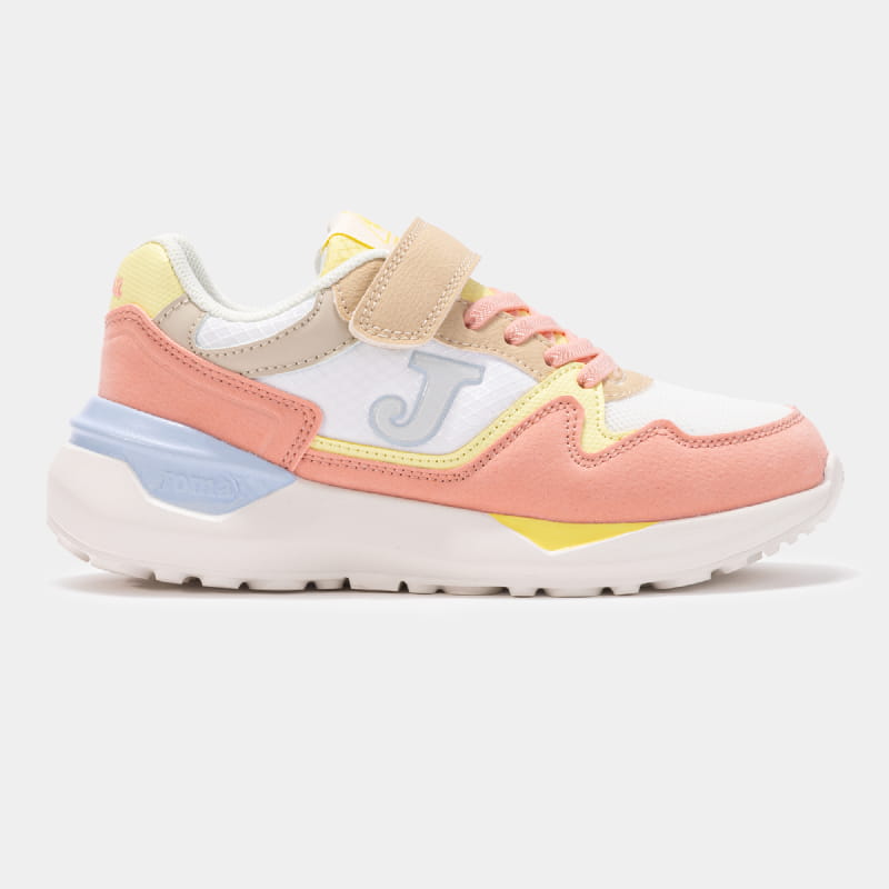 Shoes Deportivos marca Joma modelo Jr 2507 para niñas en color naranja
