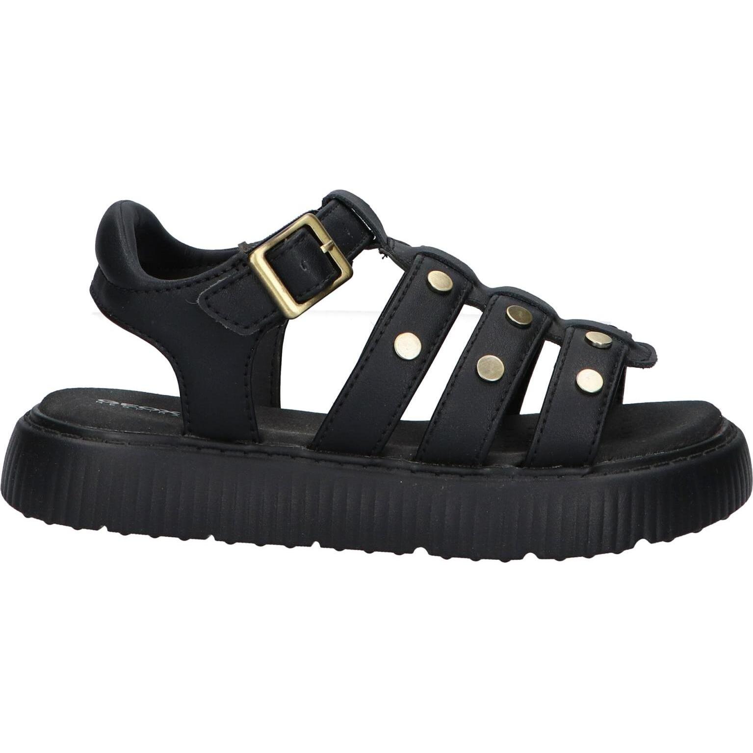 Women's and girls' sandals geox j45dbg 000bc j sandal kodette c9999 black