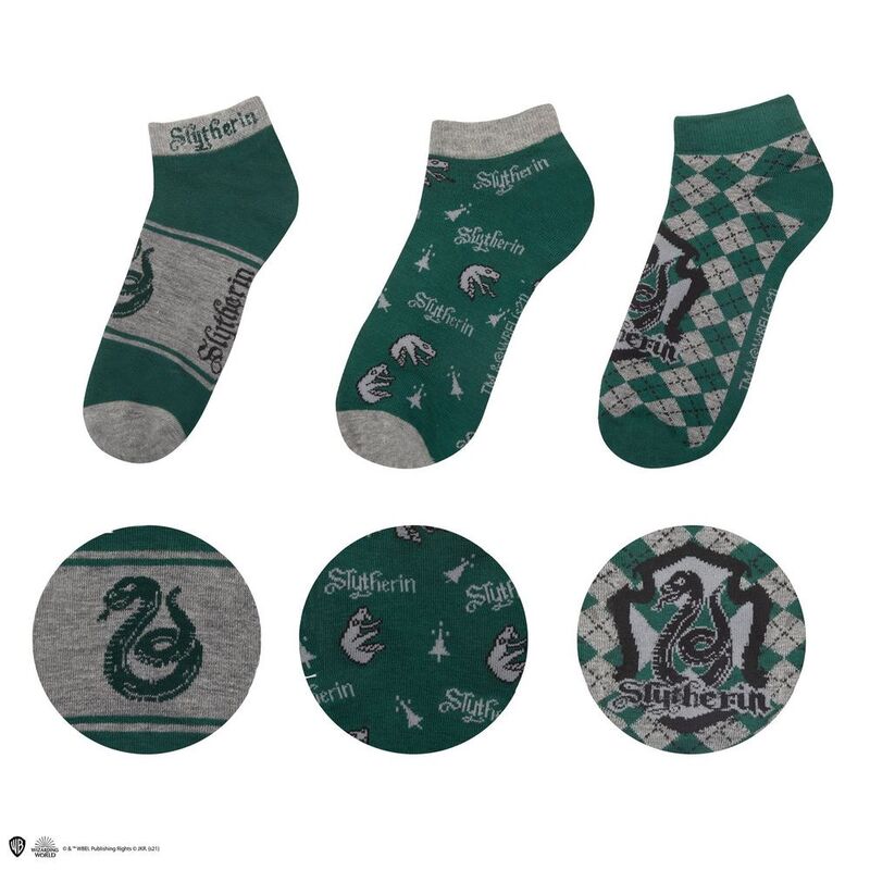 Set de calcetines Harry Potter Slytherin
