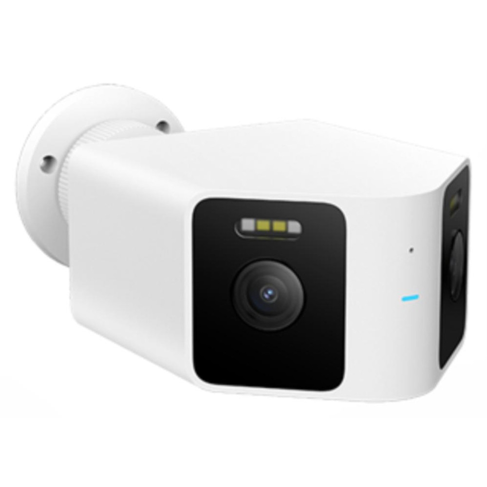 Xiaomi - Cámara de seguridad IP CW100 Dual para exterior con visión nocturna AI, resolución 2K (2304×1296), audio bidireccional y montaje en pared o techo