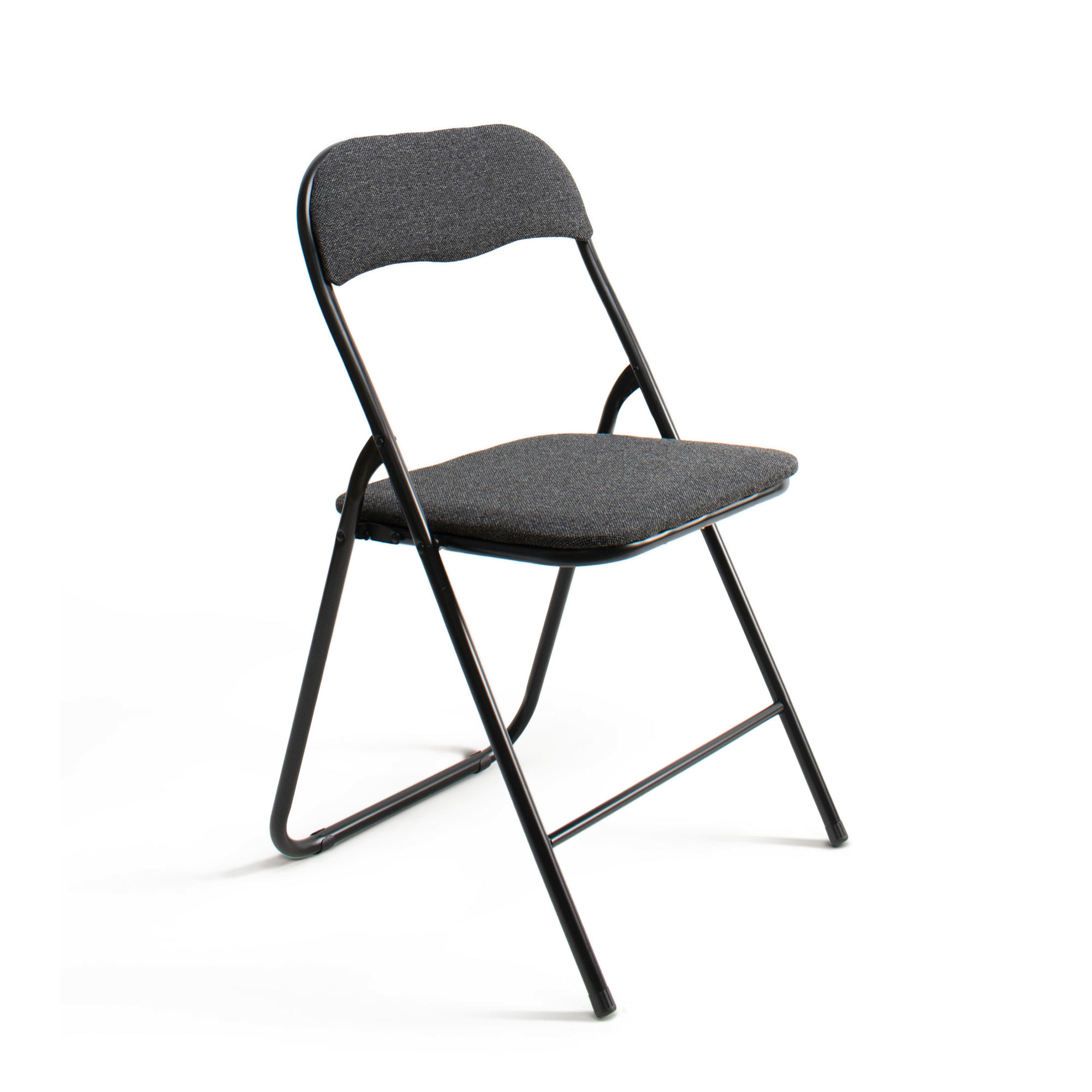 The Secret Home - Set de 1, 2, 4 y 6 Sillas Plegable de Metal y Poliéster - 3 Colores - Asiento Auxiliar Ideal para Cocina, Comedor, Salón, Dormitorio
