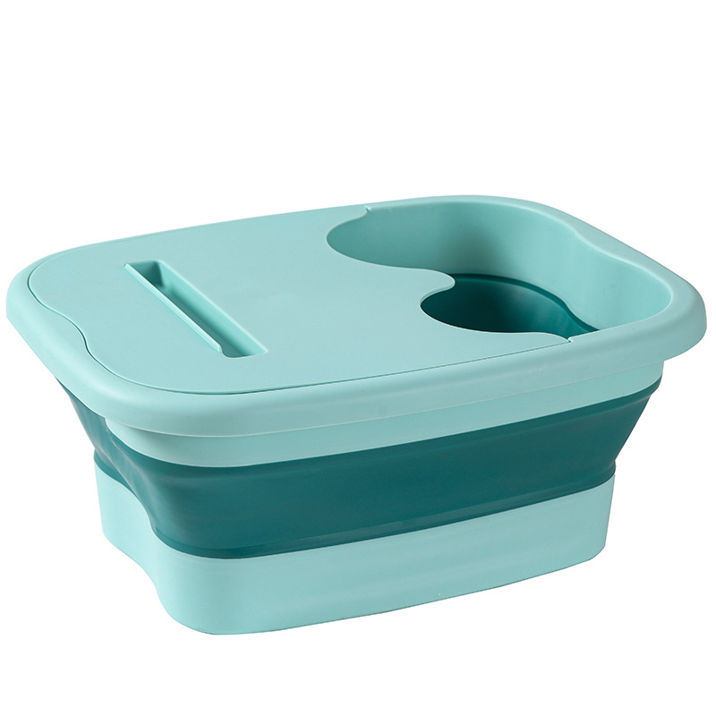Baño De Pies Plegable Con Masaje Cuenco De Baño Portátil Eco-amigable Para Spa Y Pedicura Uso Doméstico Sauna Y Bañera