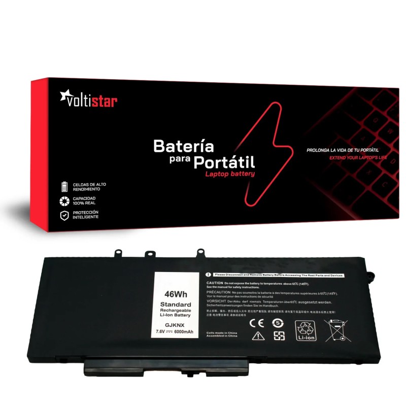 BATERÍA PARA PORTÁTIL DELL LATITUDE 5280 5290 5YHR4 7.6V