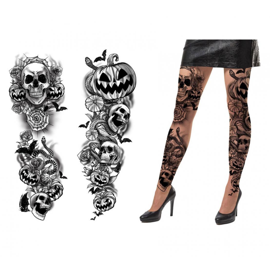 Guirca Pantys Tatuajes Halloween
