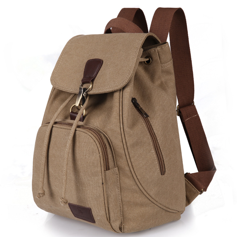 TK Mochila de Lona Táctil de Alta Capacidad 2023 Nuevo Diseño de Viaje al Aire Libre para Mujeres