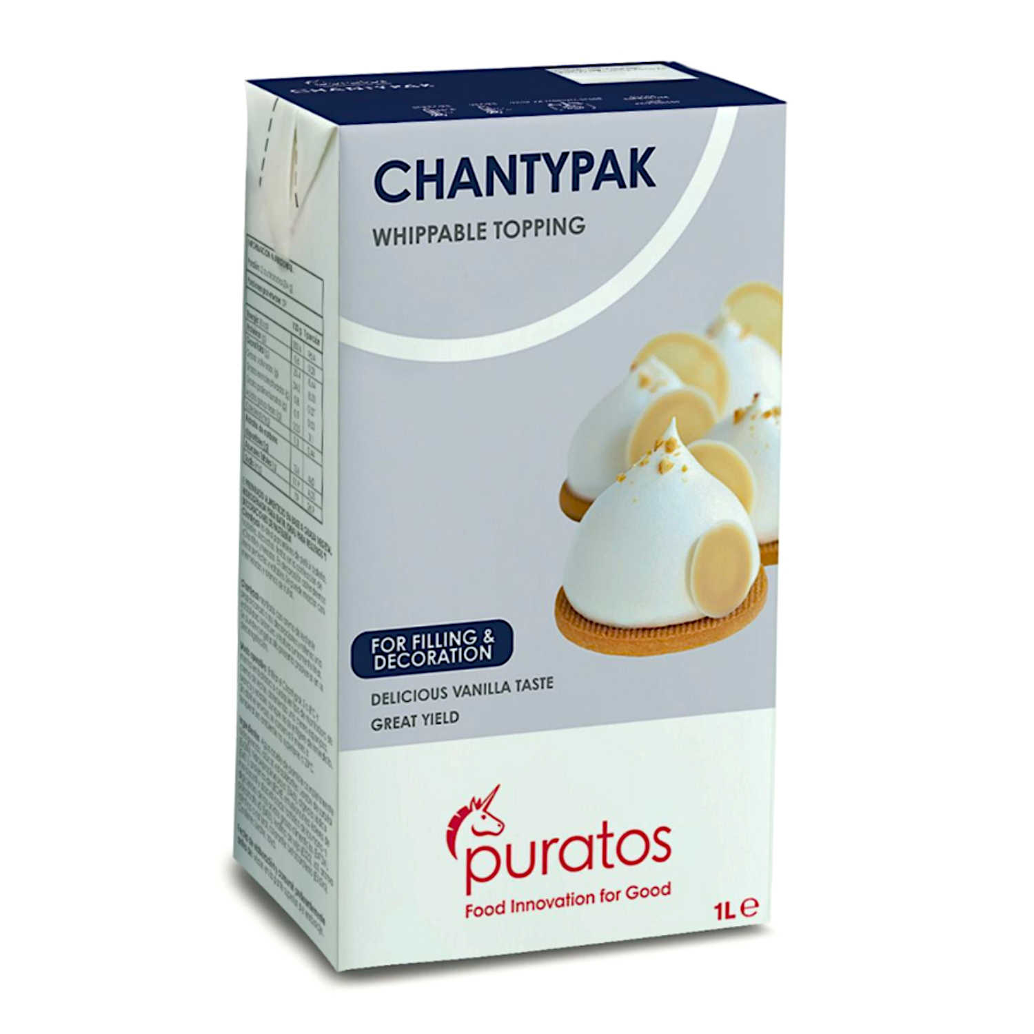 Nata Vegetal Chantypak 1 L - (6 Unidades)