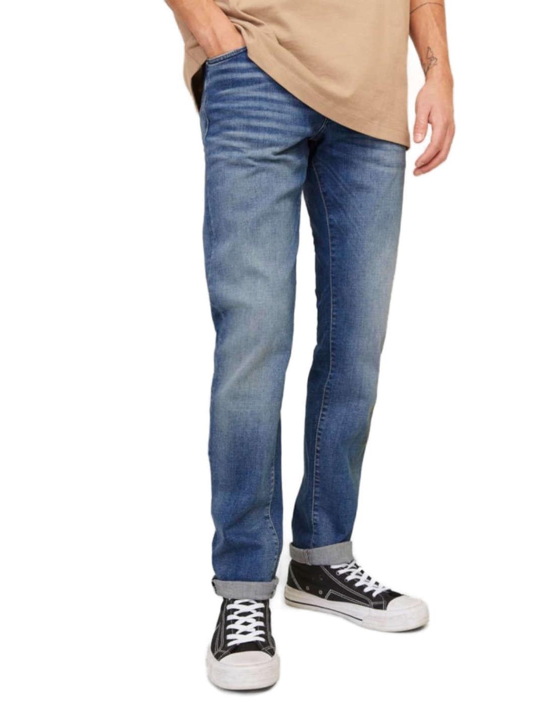 Pantalón vaquero Jack&Jones Glenn azul para hombre