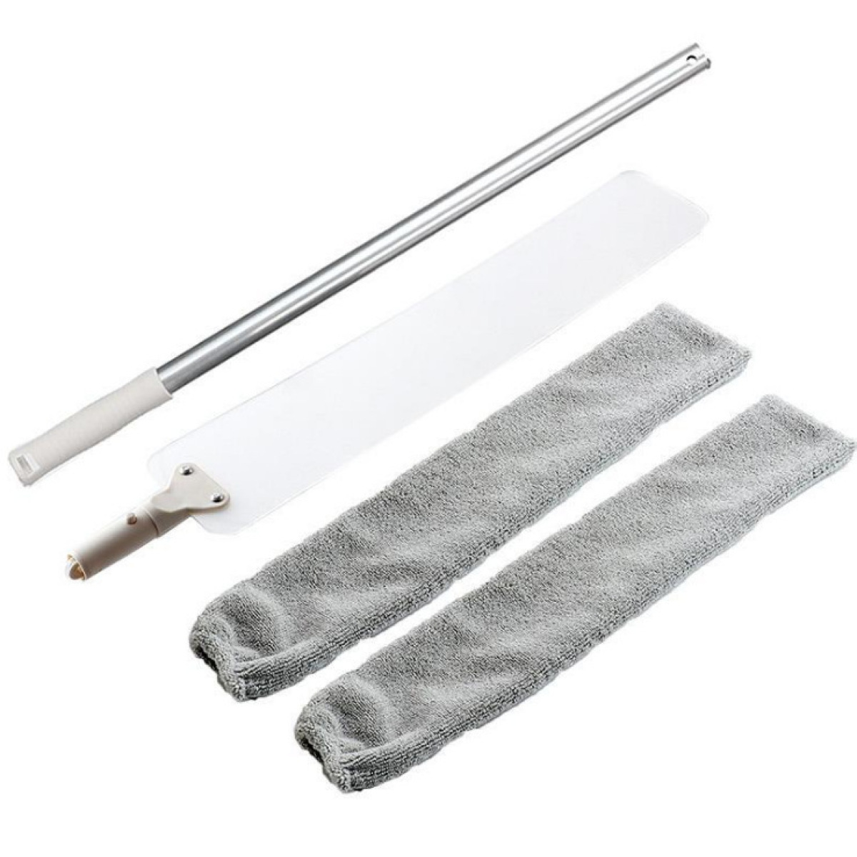 OmHome Cepillo de limpieza para huecos, plumero extensible lavable retráctil, reutilizable para el hogar, dormitorio, cocina