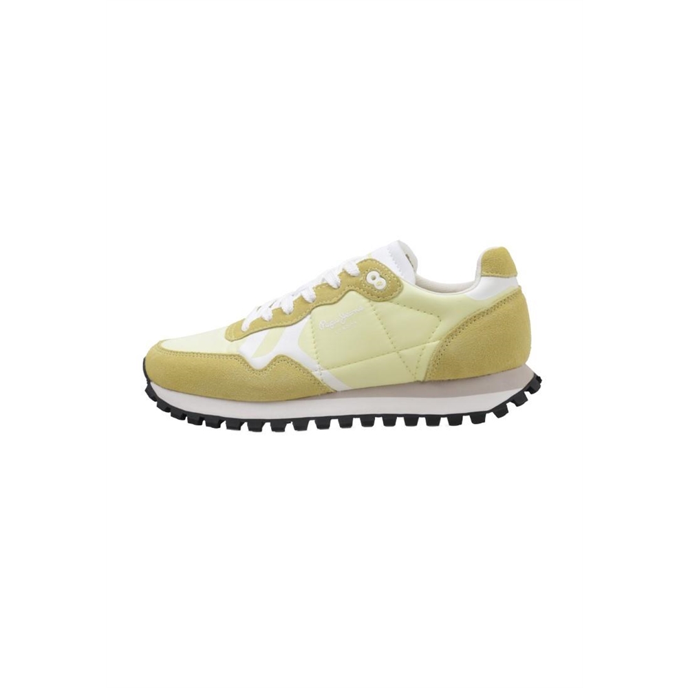 Pepe Jeans BRIT-ON PRINT W Deportivas Planas Mujer Naranja
