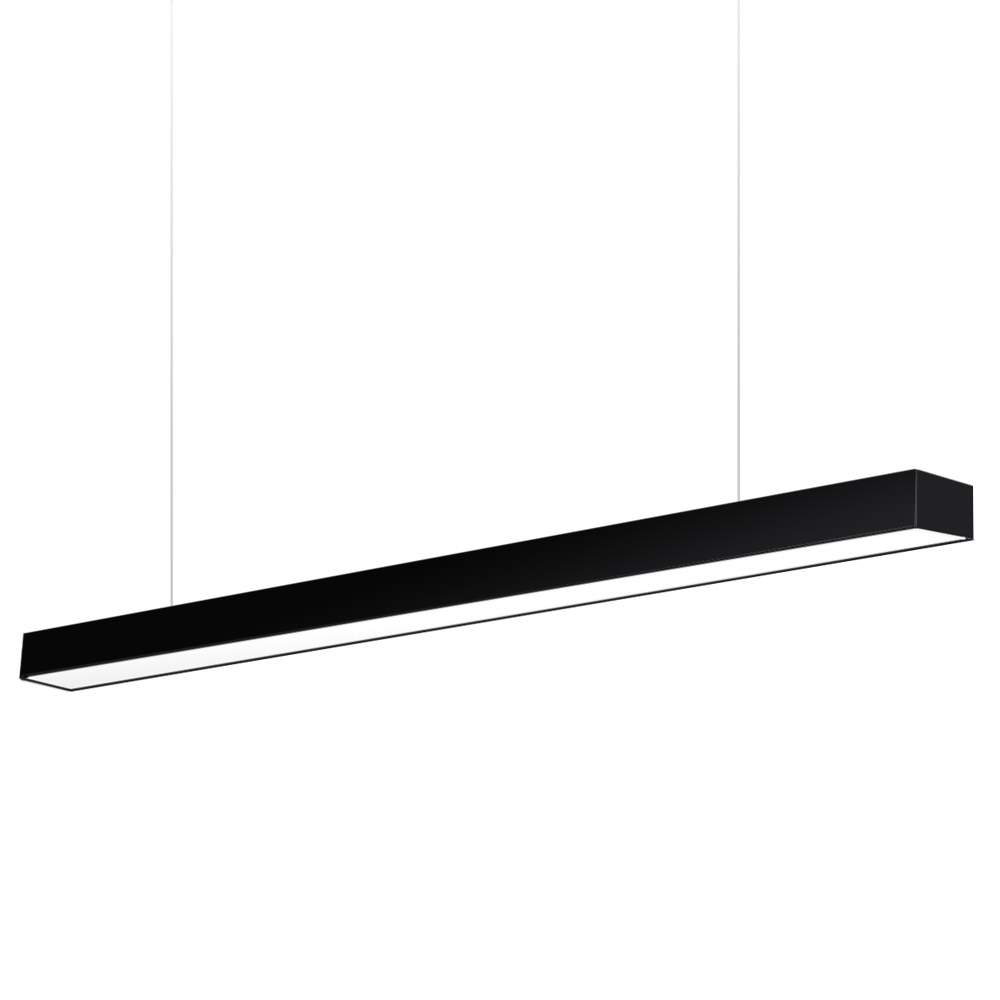 LEDBOX Lámpara colgante MOD SUSPEND, 30W, 150cm, superficie/suspendido, negro, Blanco neutro. Lámparas led, Lámparas led suspendidas