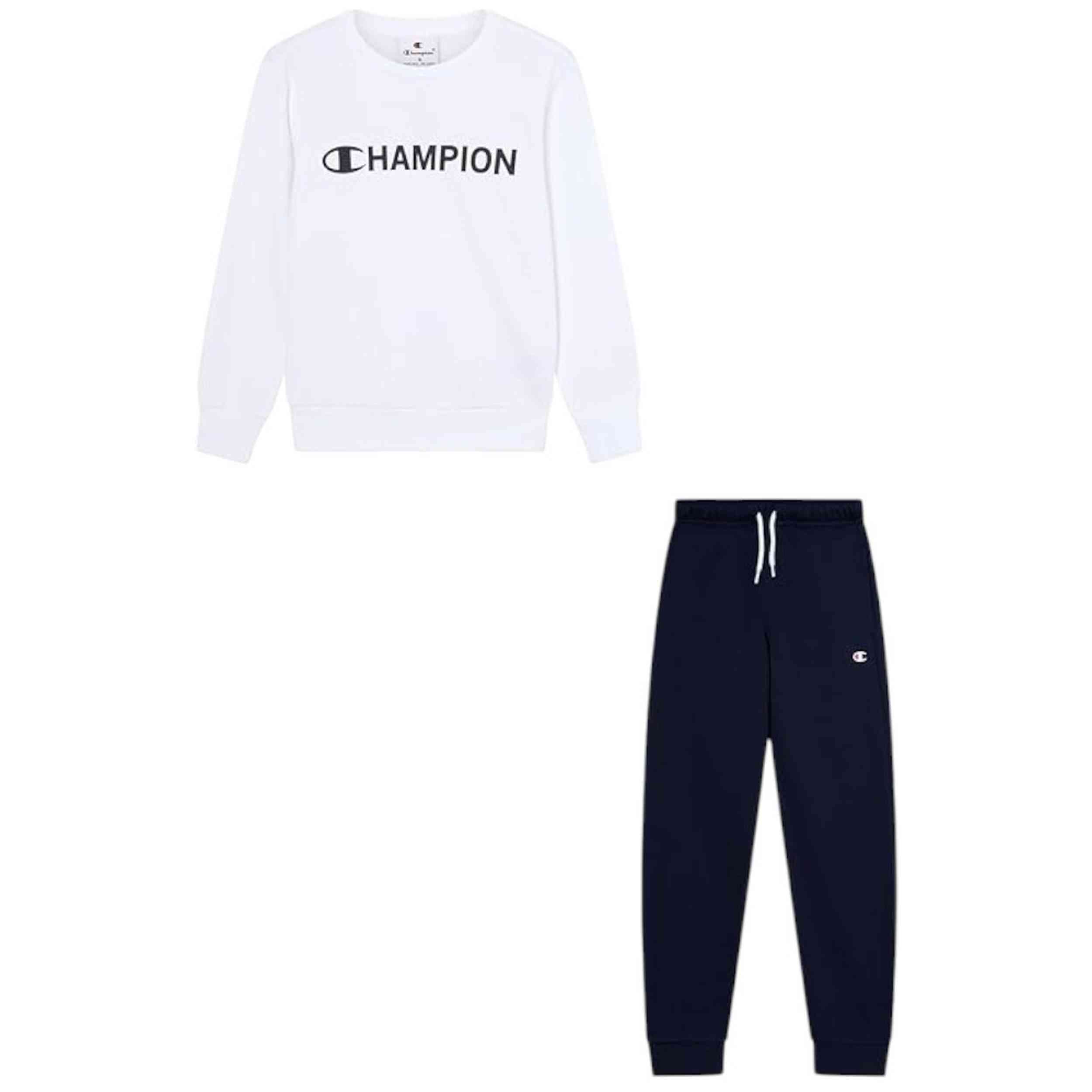 Textil Champion modelo Crewneck Sweatsuit en color Blanco