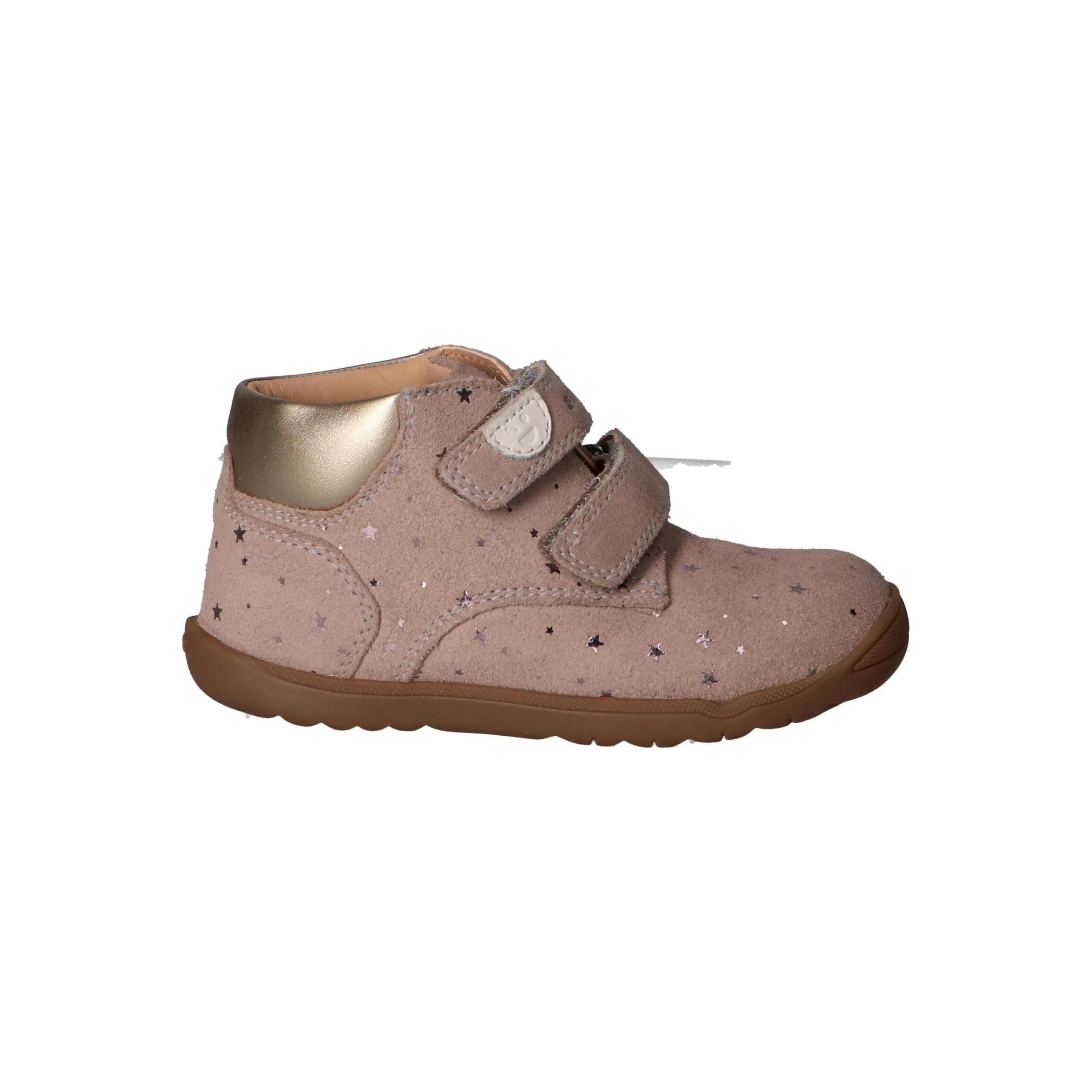 Zapatillas casual para niña Geox en color beige