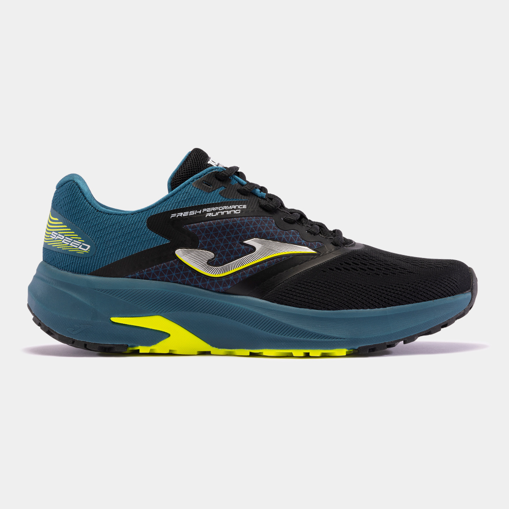 Zapatilla para Running para HOMBRE JOMA DEPORTIVO SPPED M 2401 NEGRO/AMARILLO