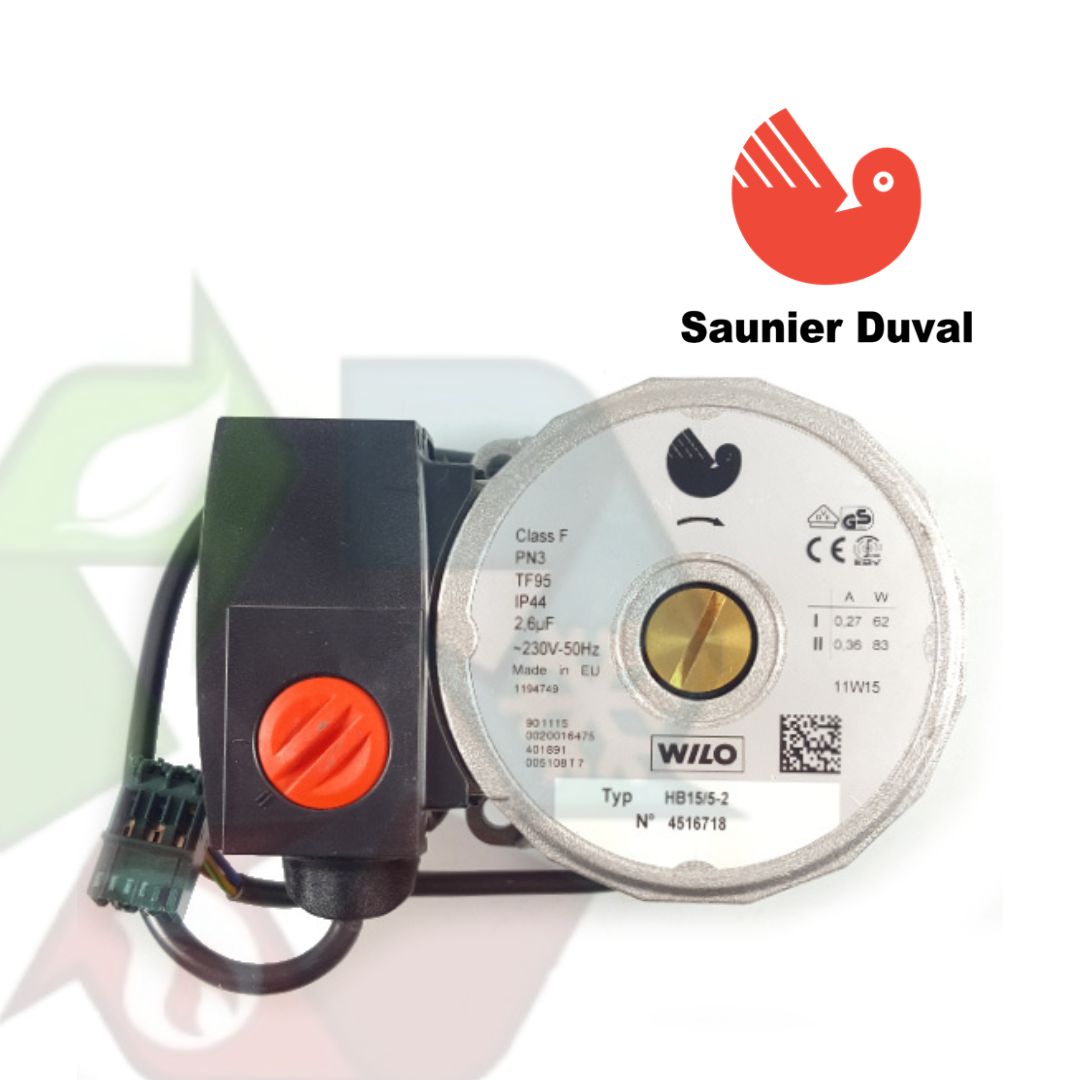Bomba recirculadora Saunier Duval THEMA CONDENS F 24 E 0020087275 HB15/5-2