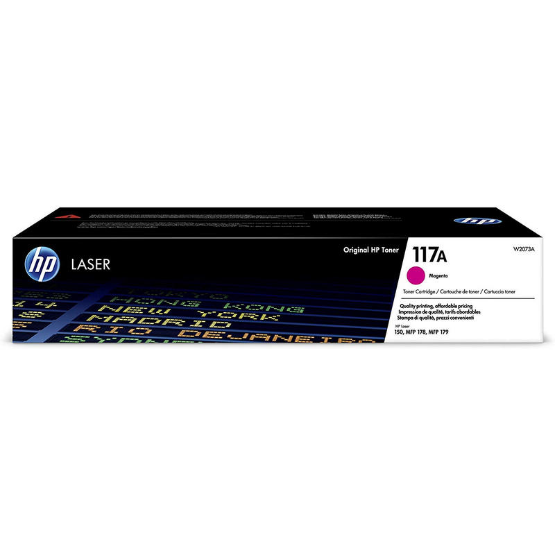 Tóner Original HP 117A Magenta para Impresiones Uniformes y Fiables
