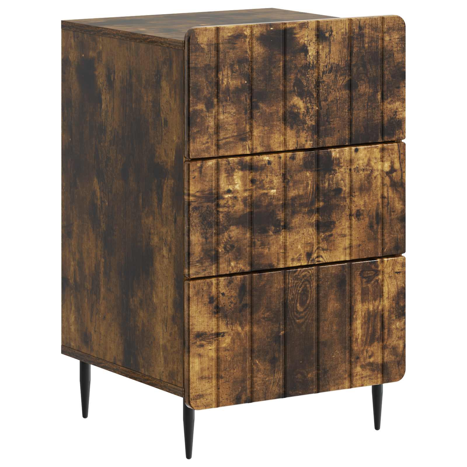 vidaXL Armario de Noche con cajón 43x 41 x 68 cm Madera de ingeniería Multicolor