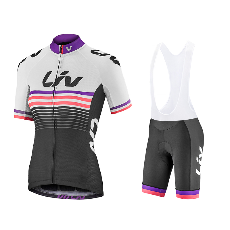 TK Nuevo Set De Ciclismo 2024 Para Mujer Liv Ropa Ciclismo Feminina Conjunto De Jersey Y Pantalones De Bicicleta De Verano Con Almohadilla GEL Transpirable Talla Verdadera