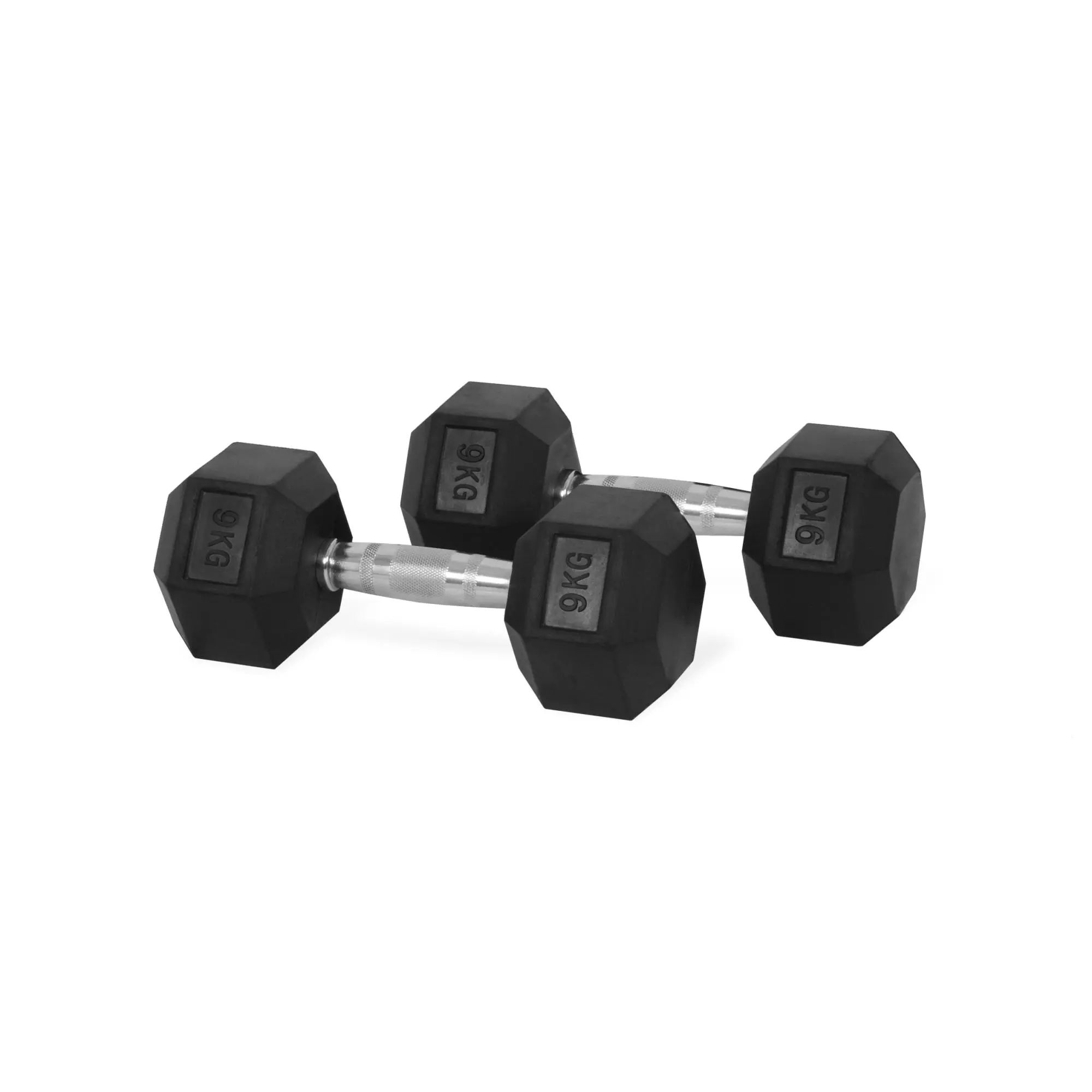 Ozio Fitness Mancuernas Hexagonales 9 kg (par) Fitness Musculación