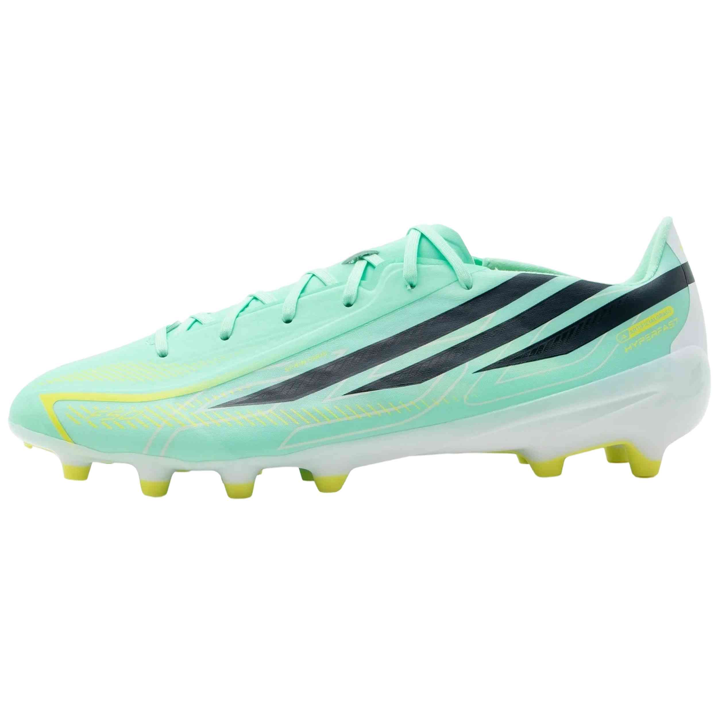 Botas De Futbol Adidas modelo F50 Hyperfast League "PULMIN/NTNAVY/SOLLEM" para hombre y mujer en color Verde