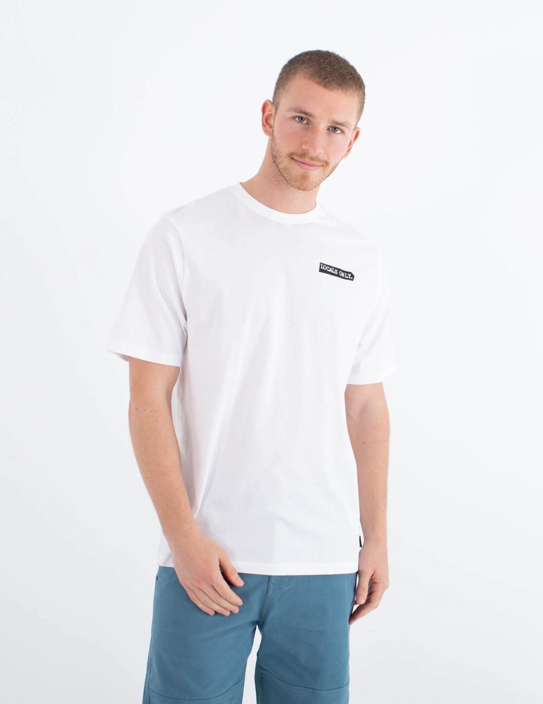 HURLEY CAMISETA BLANCA PRESERV